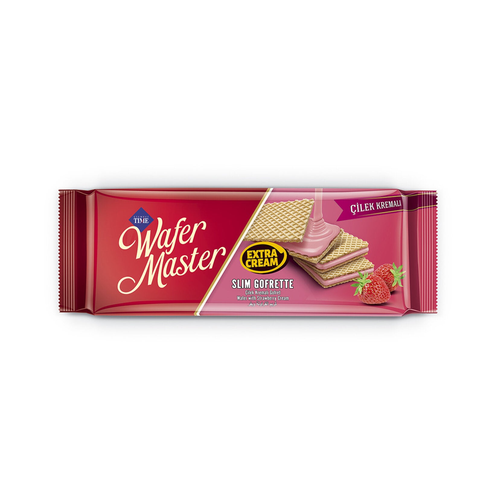Çizmeci Time Wafer Master Slim Wafer Strawberry 128 G