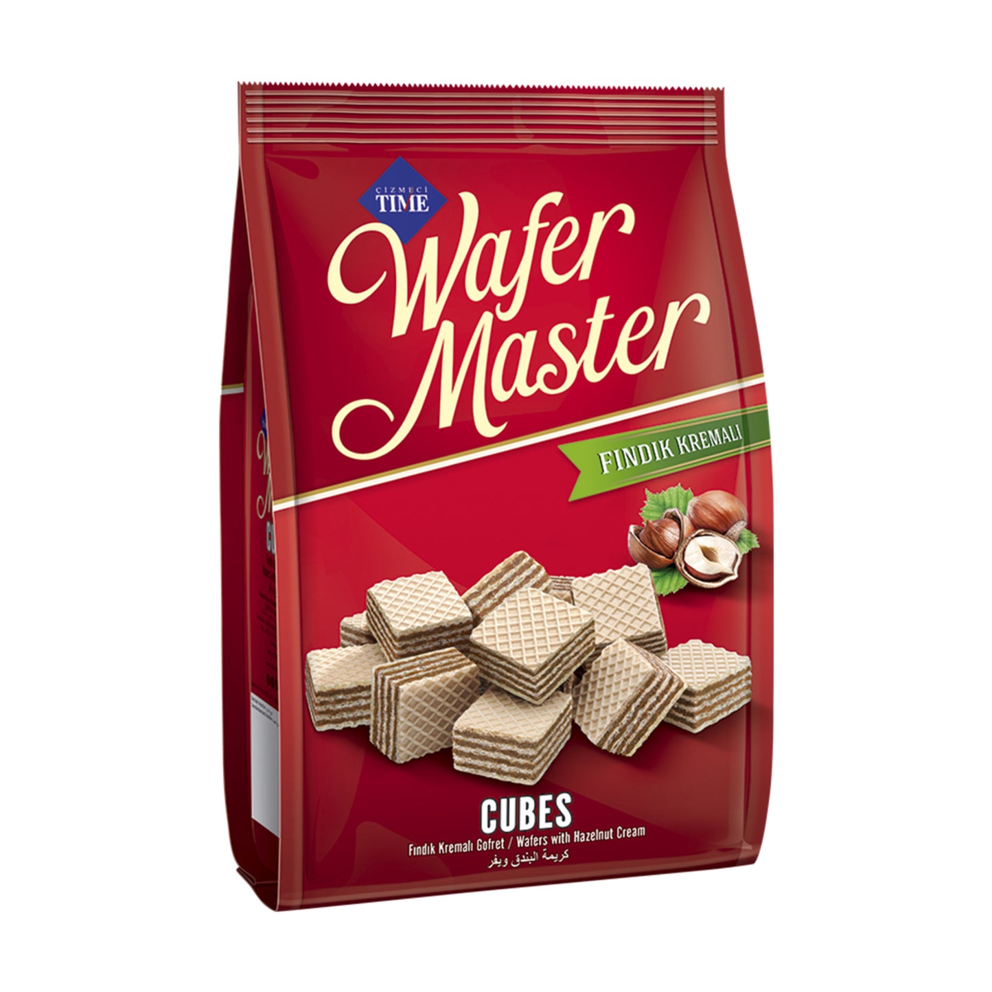 Çizmeci Time Wafer Master Hazelnut Cream Wafer (Fındık Kremalı Gofret) 200g