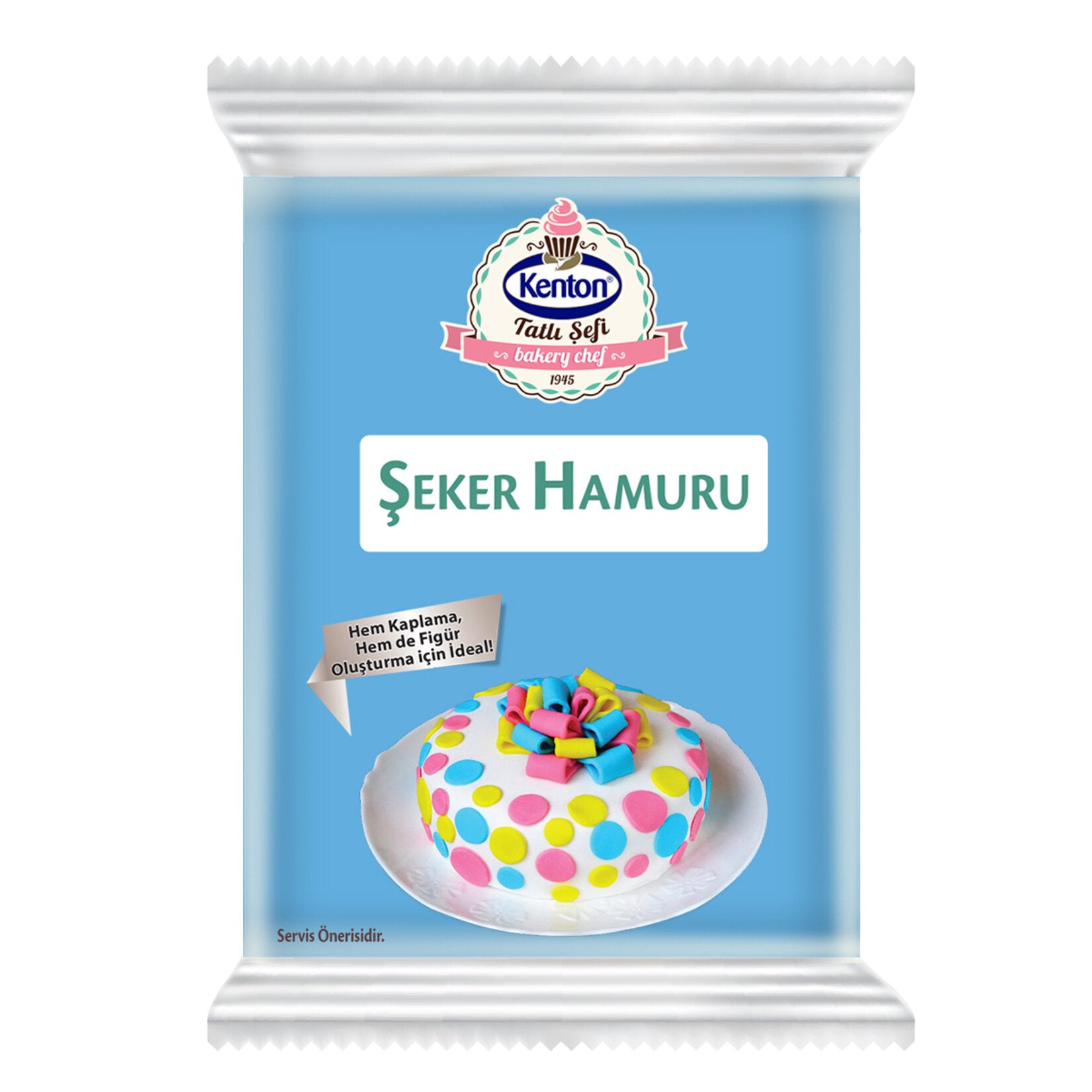 Kenton Tatlı Şefi Şeker Hamuru Mavi 200 G