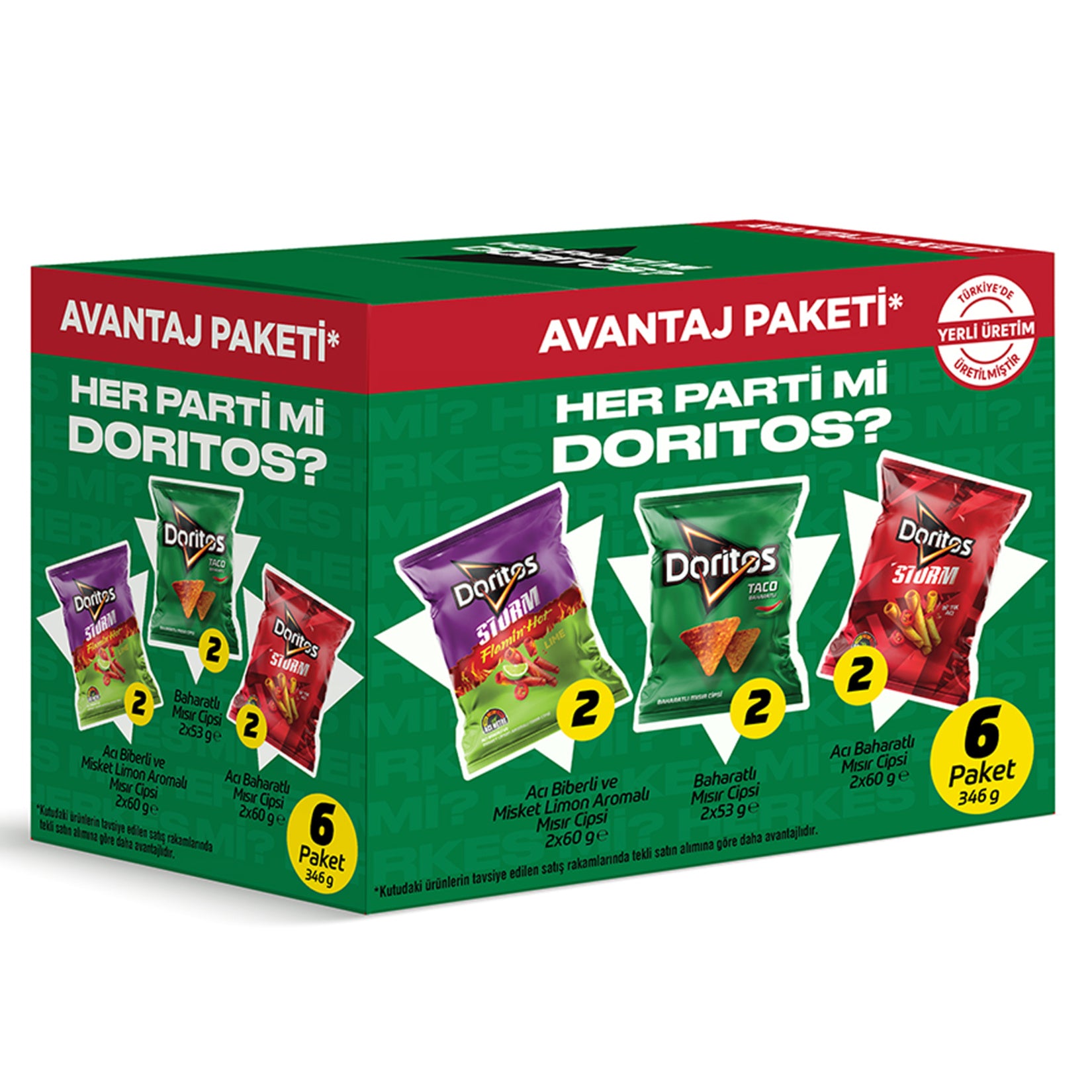 Doritos Storm Advantage Pack 346 G