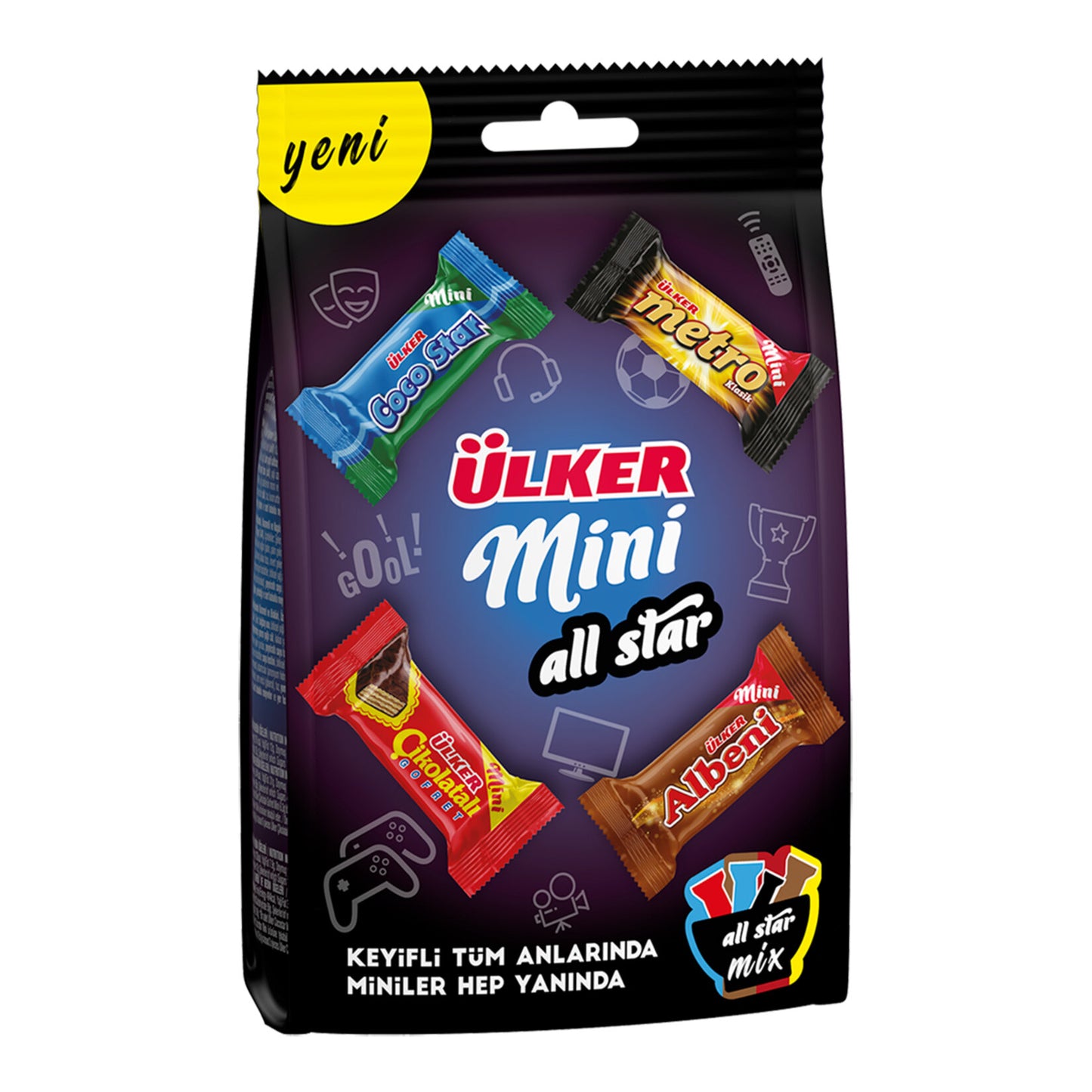 Ülker Snack Mini All Star Mixed Pack 91g