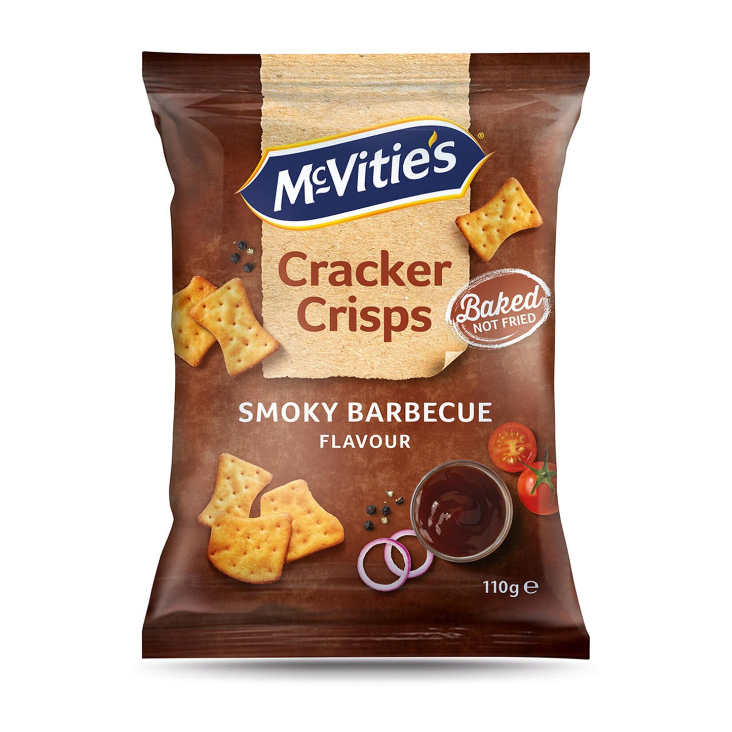 McVitie's Cracker Crisps Smoky Barbecue  110 G