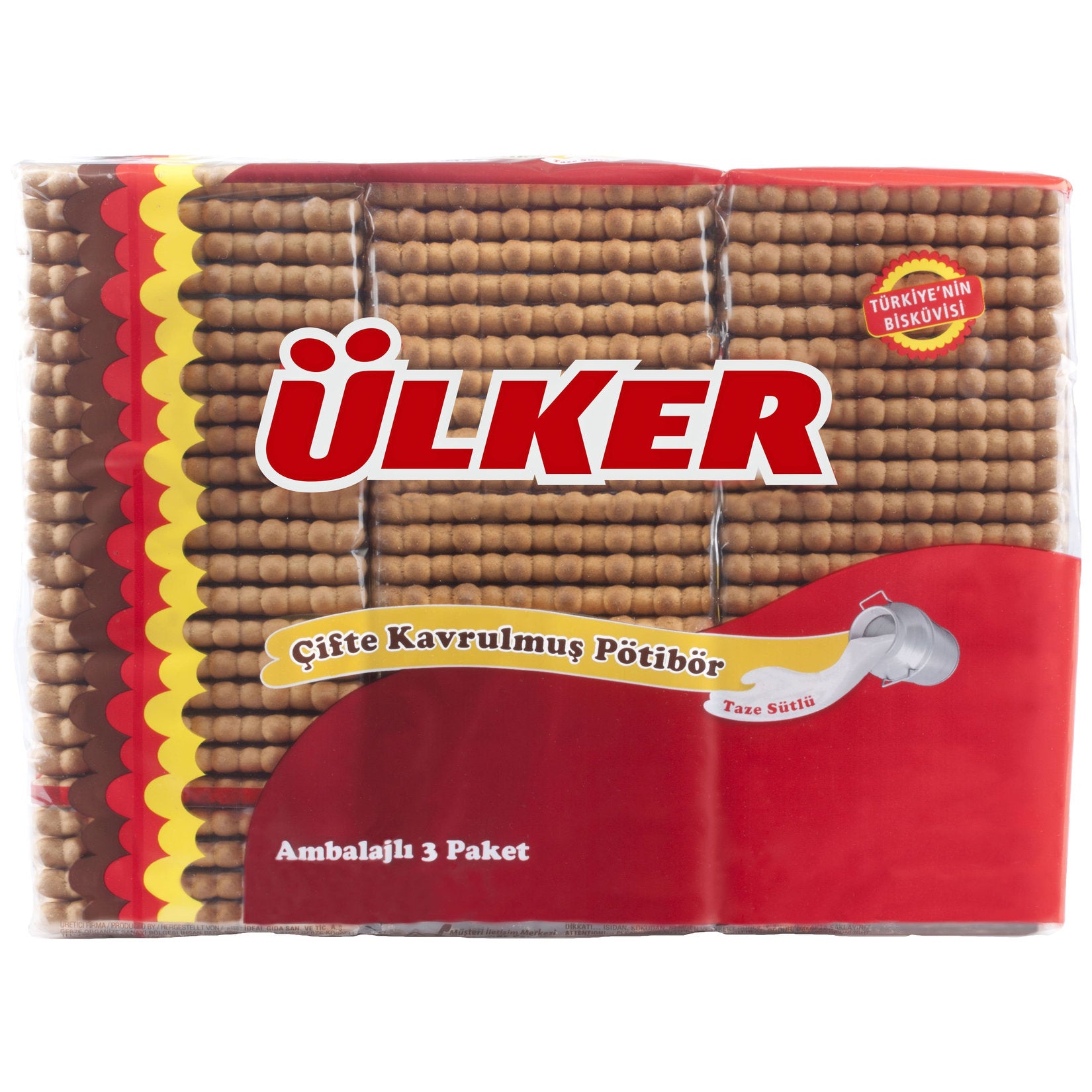 Ülker Pötibör Bisküvi Çifte Kavrulmuş 450 G