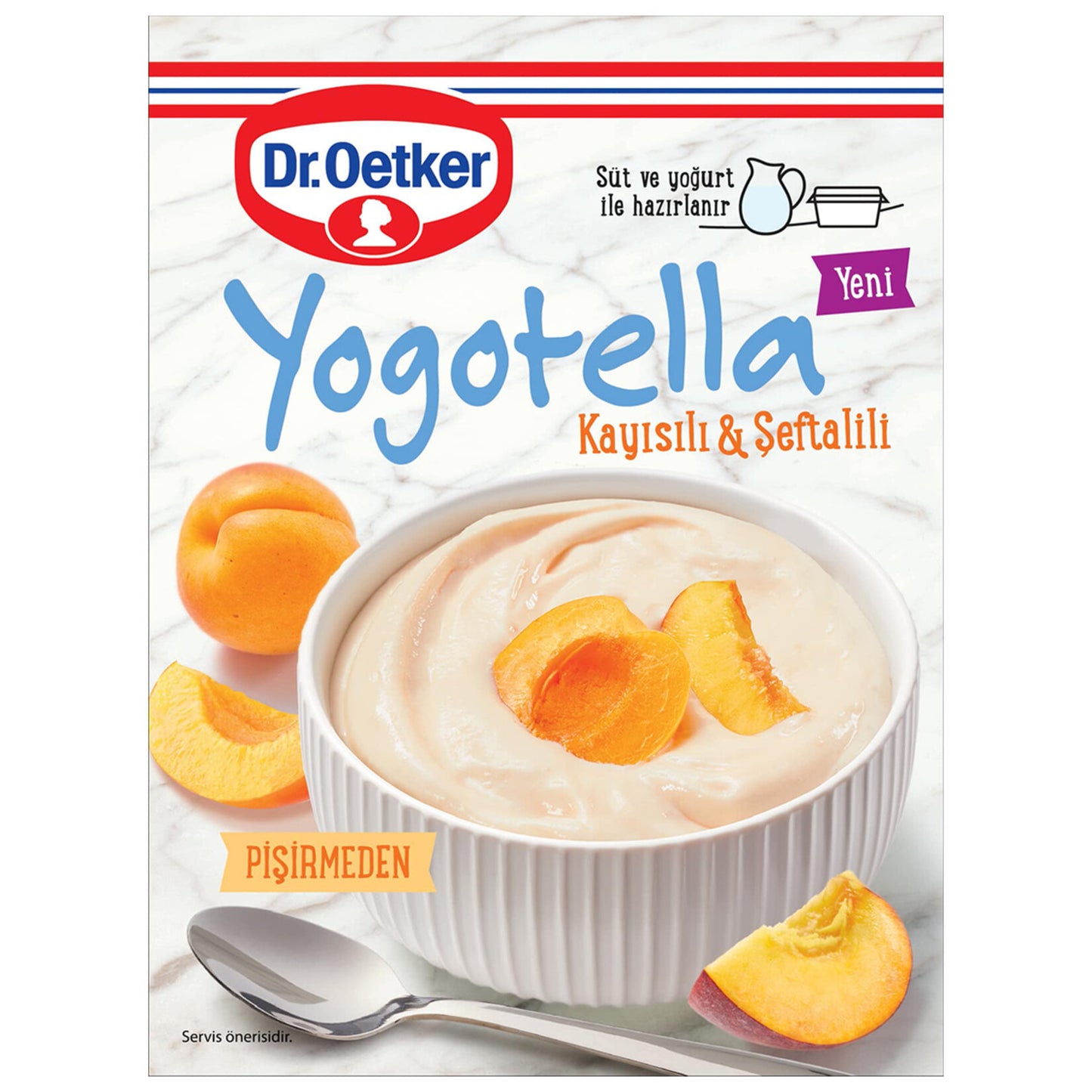 Dr.Oetker Yogotella with Apricot & Peach (Yogotella Kayısılı & Şeftalili) 77g