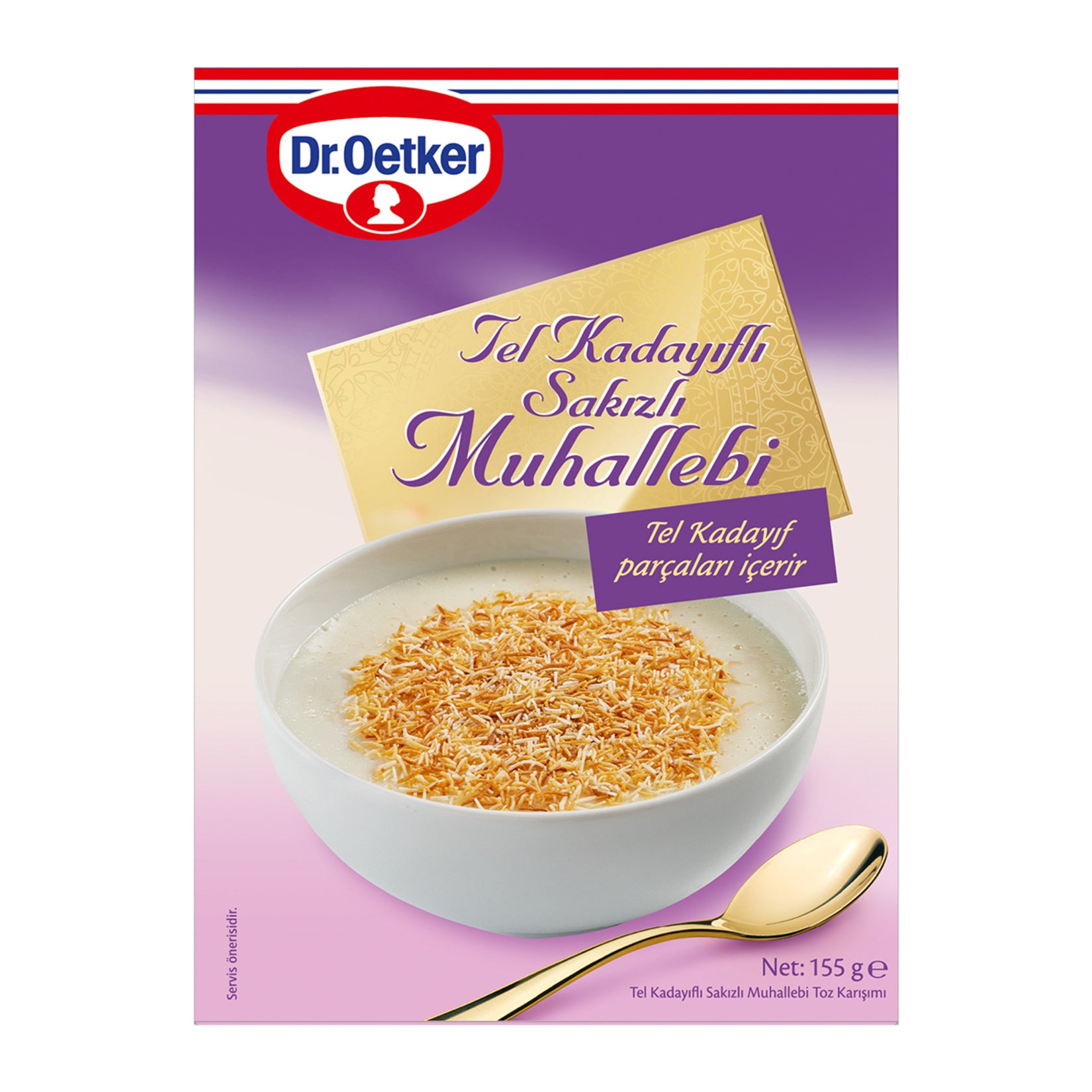 Dr.Oetker String Pastry with Mastic Pudding (Tel Kadayıflı Sakızlı Muhallebi) 155g