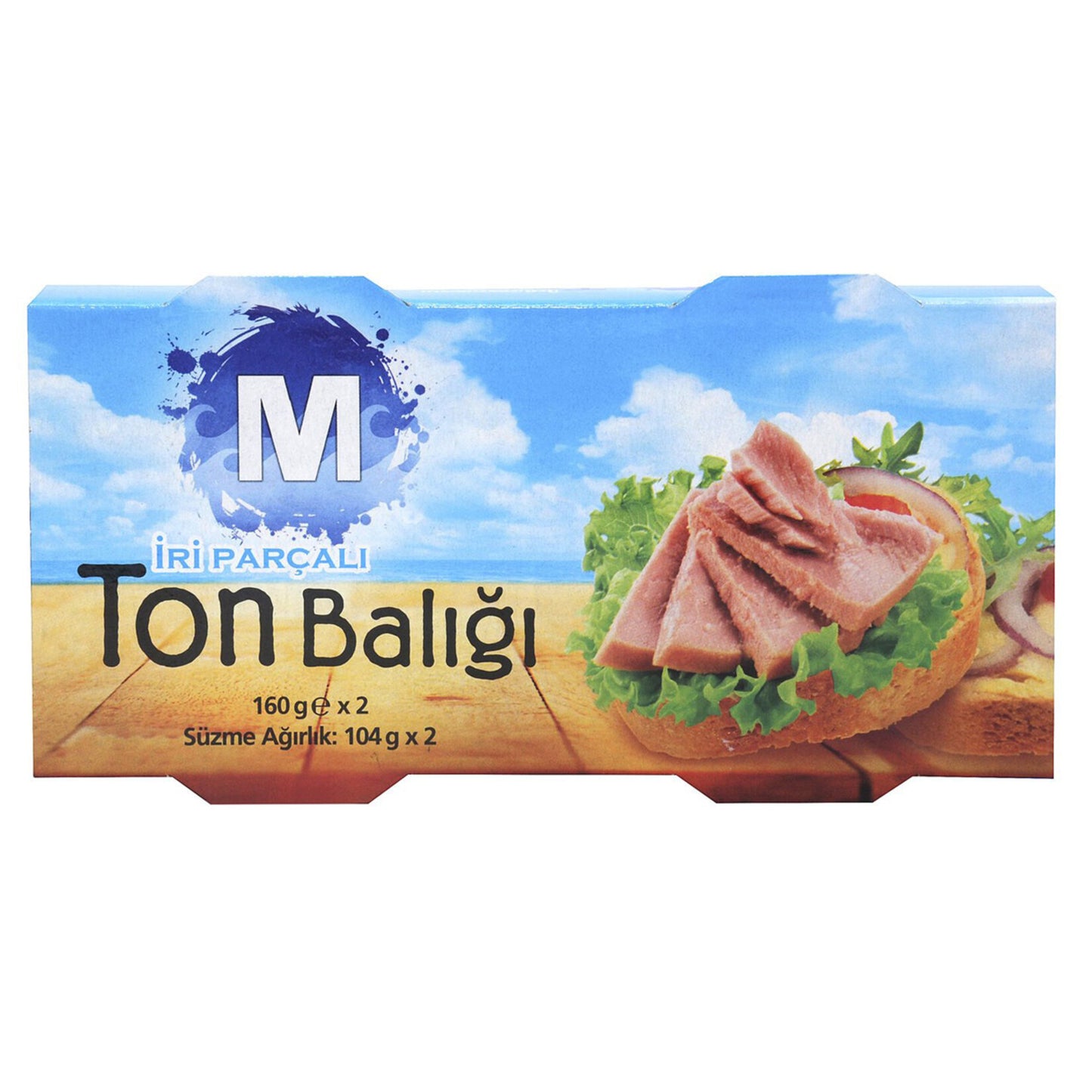Migros İri Parça Ton Balığı 2x160 G