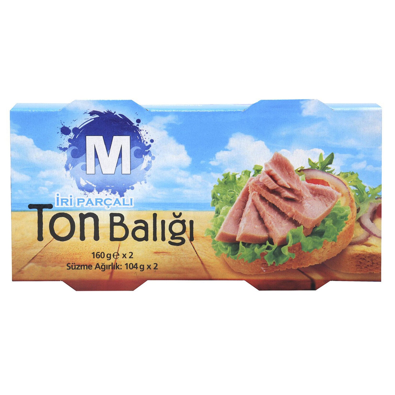 Migros İri Parça Ton Balığı 2x160 G