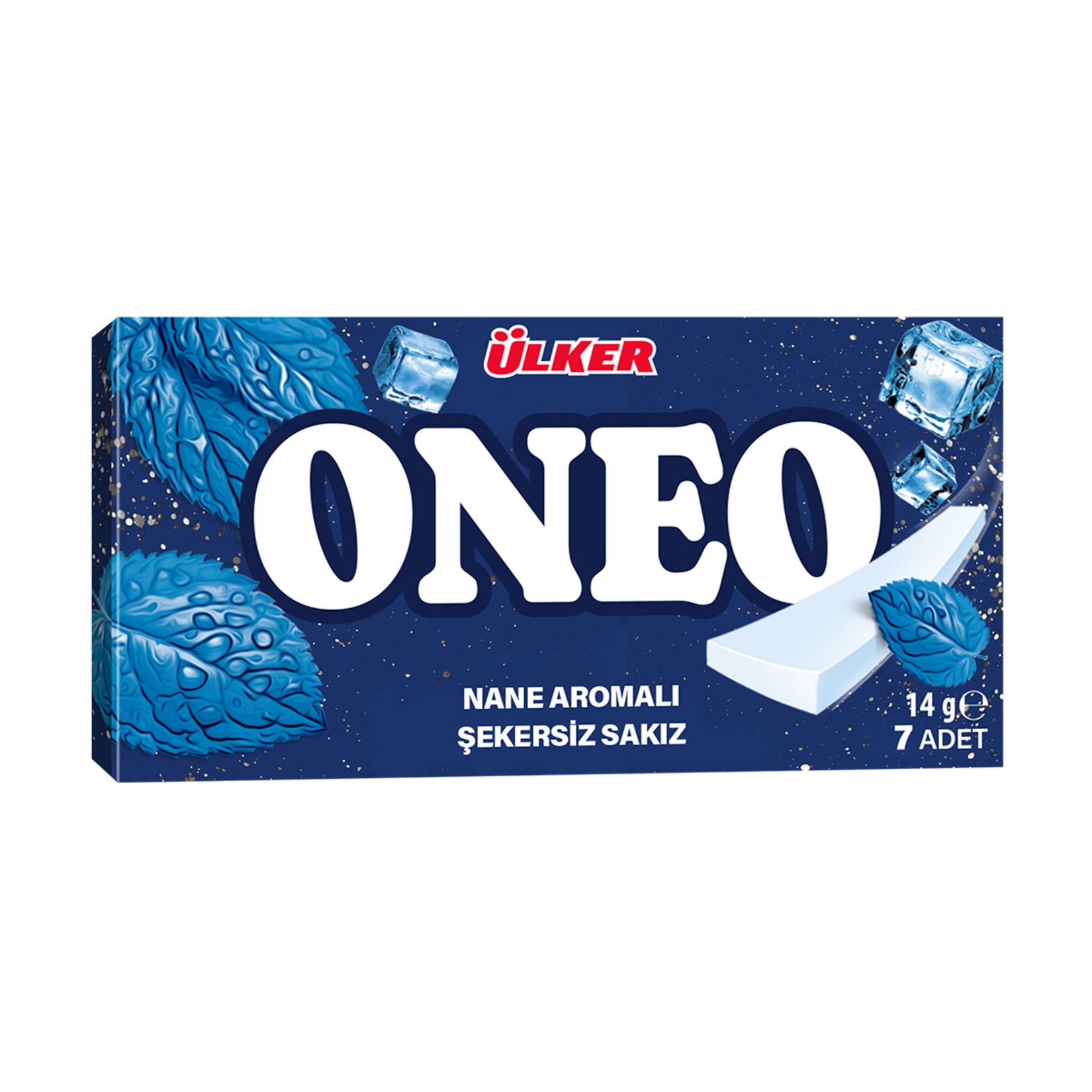 Oneo Slims Mint Flavored Gum (Nane Aromalı Sakız) 14 G