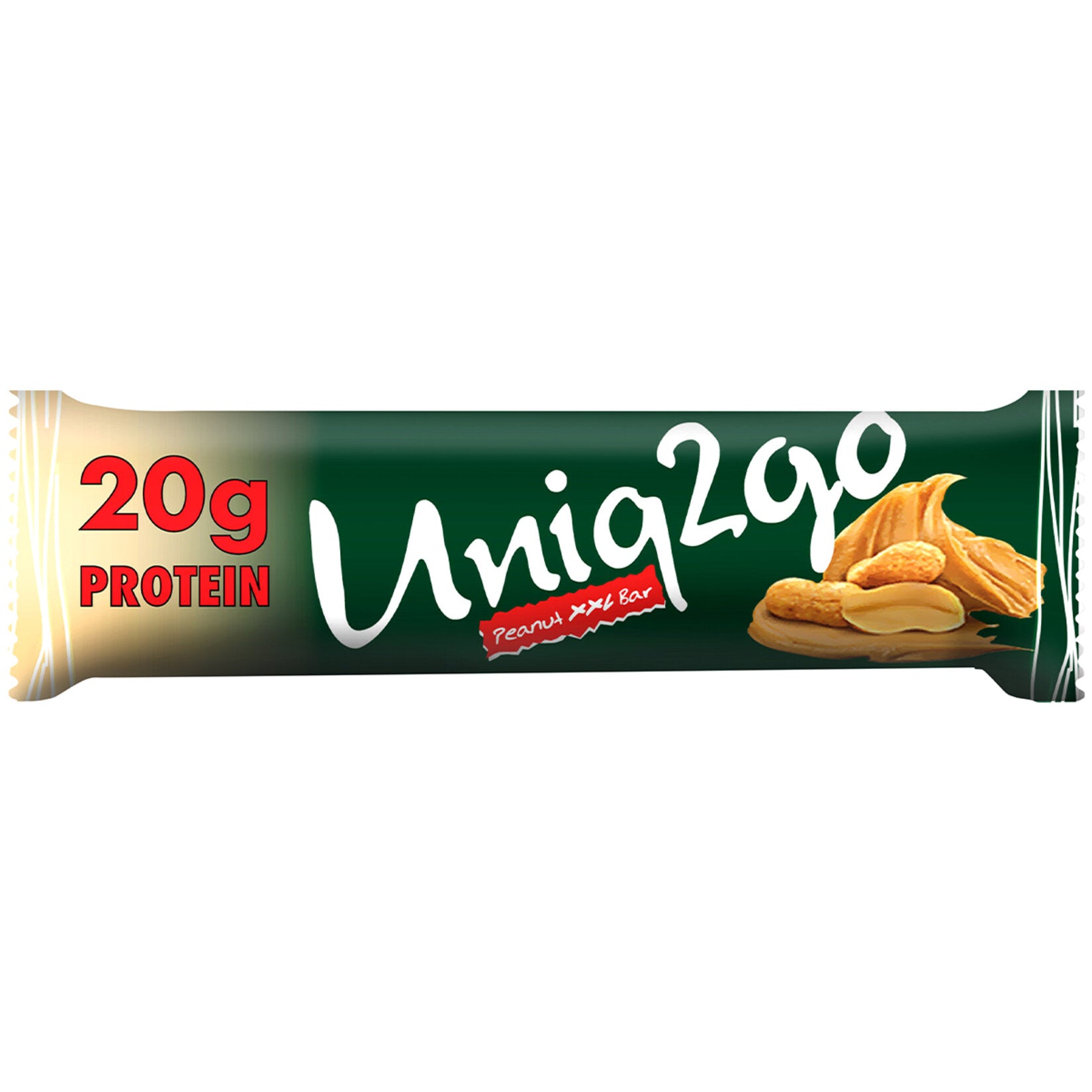 Uniq2go Peanut XXL Protein Bar (Fıstık Ezmeli Proteinli Bar) 67g