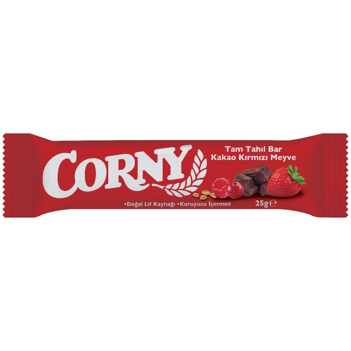Corny Bar Cocoa Red Fruit (Kakao Kırmızı Meyve) 25g