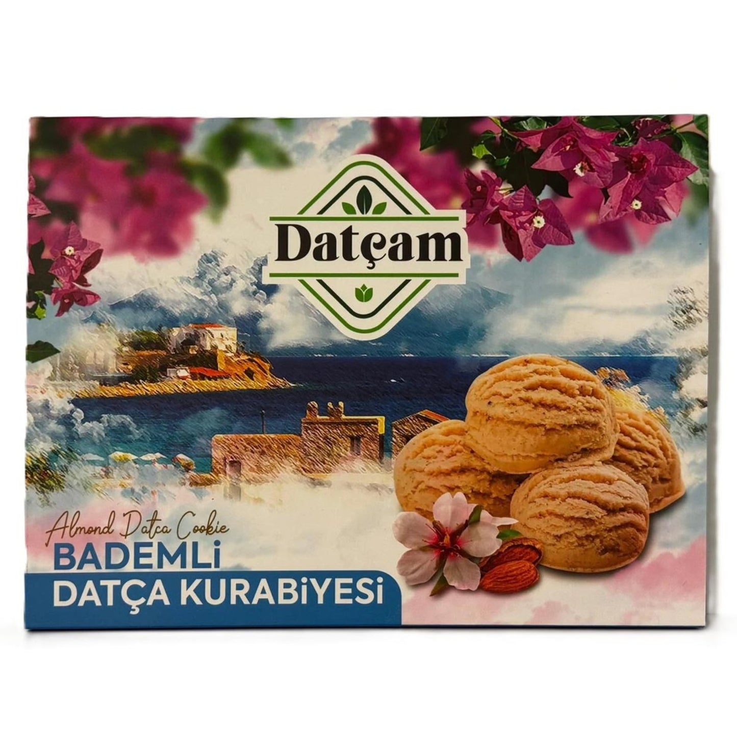 Datçam Almond Cookies (Datça Kurabiyesi) 12-Pack 280g