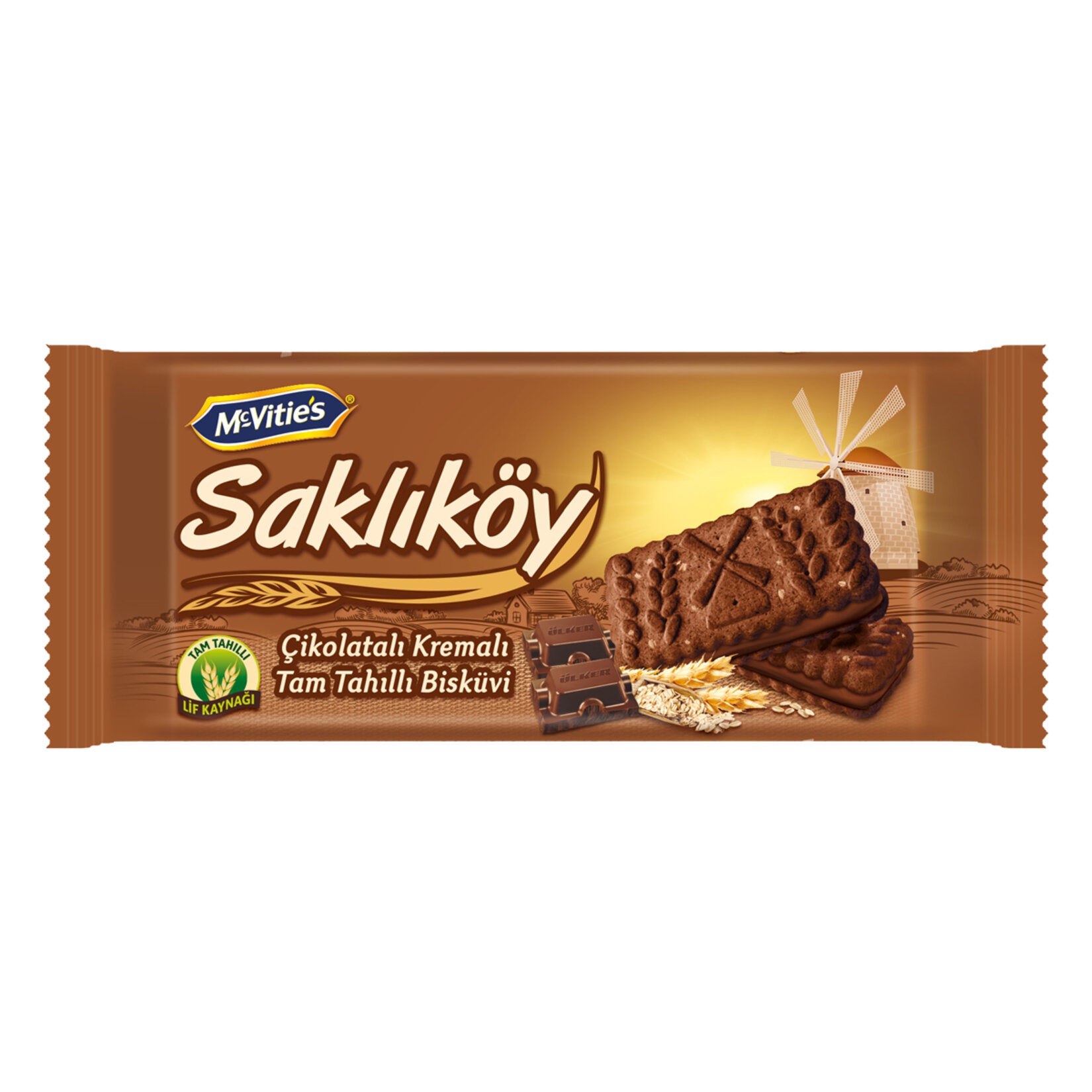 Saklıköy Chocolate Cream Biscuit (Çikolata Kremalı Bisküvi) 87g