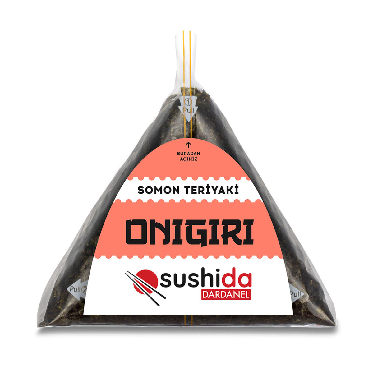 Sushida Salmon Teriyaki Onigiri (Somon Teriyaki Onigiri) 125g