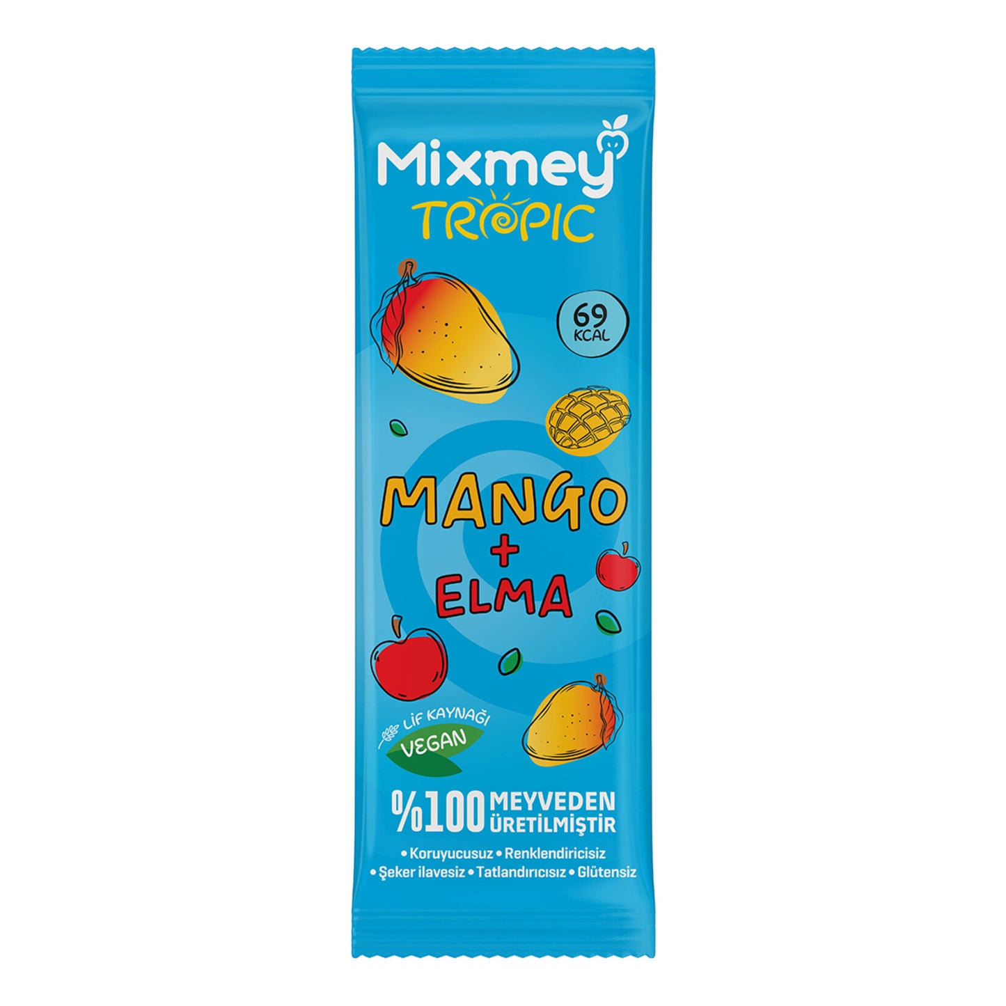 Mixmey Apple and Mango Tropical Fruit Bar 20g