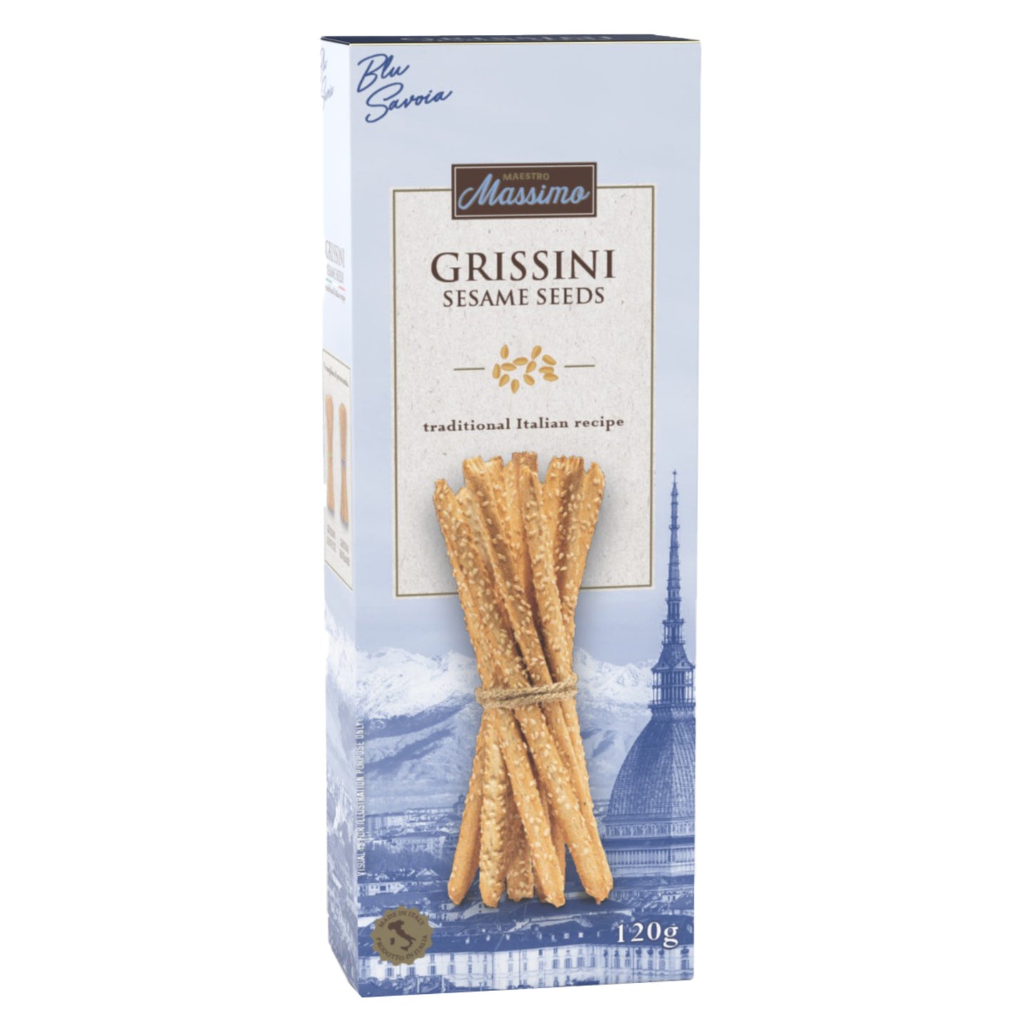 Massimo Sesame Grissini (Susamlı Grissini) 120g