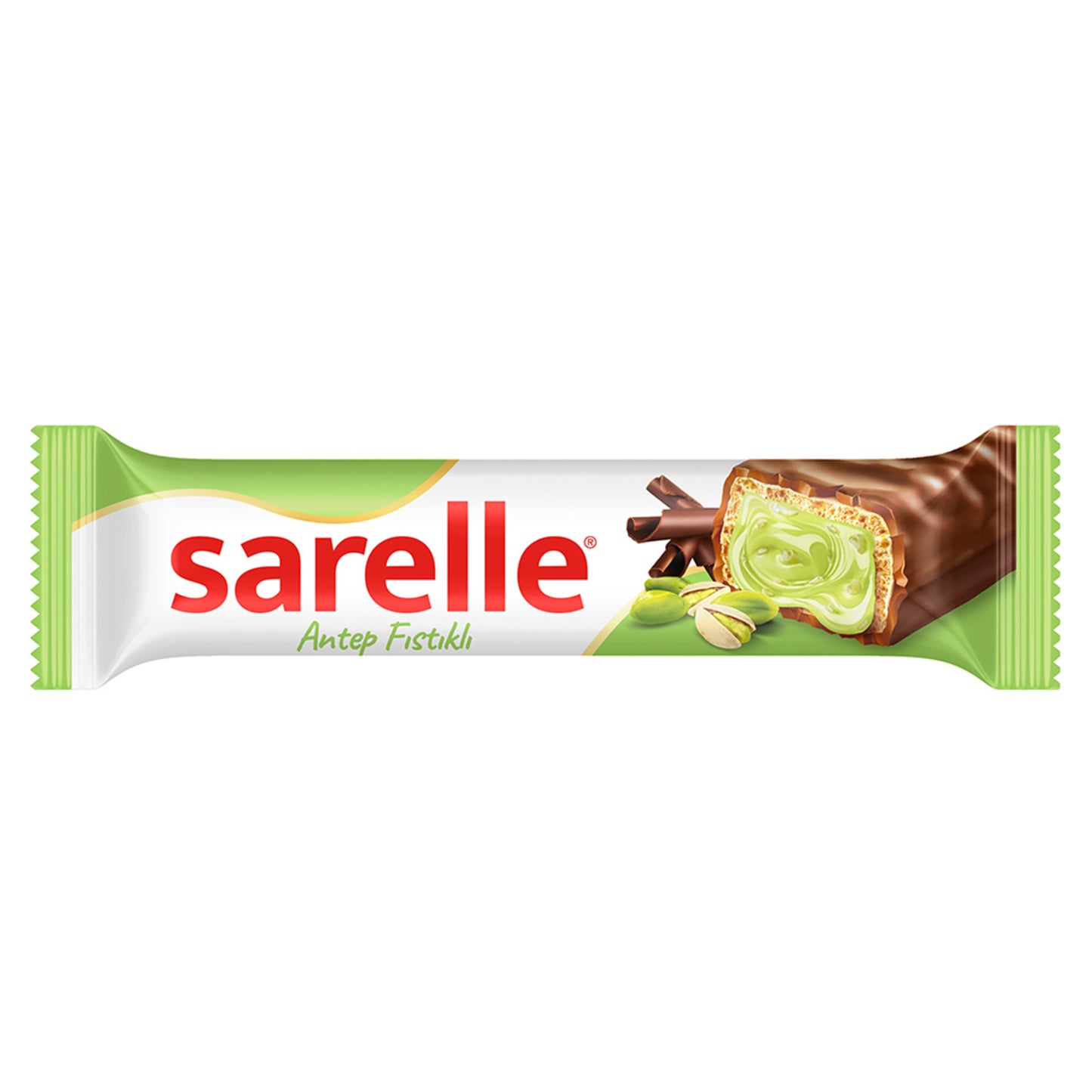 Sarelle Pistachio Wafer 33 G