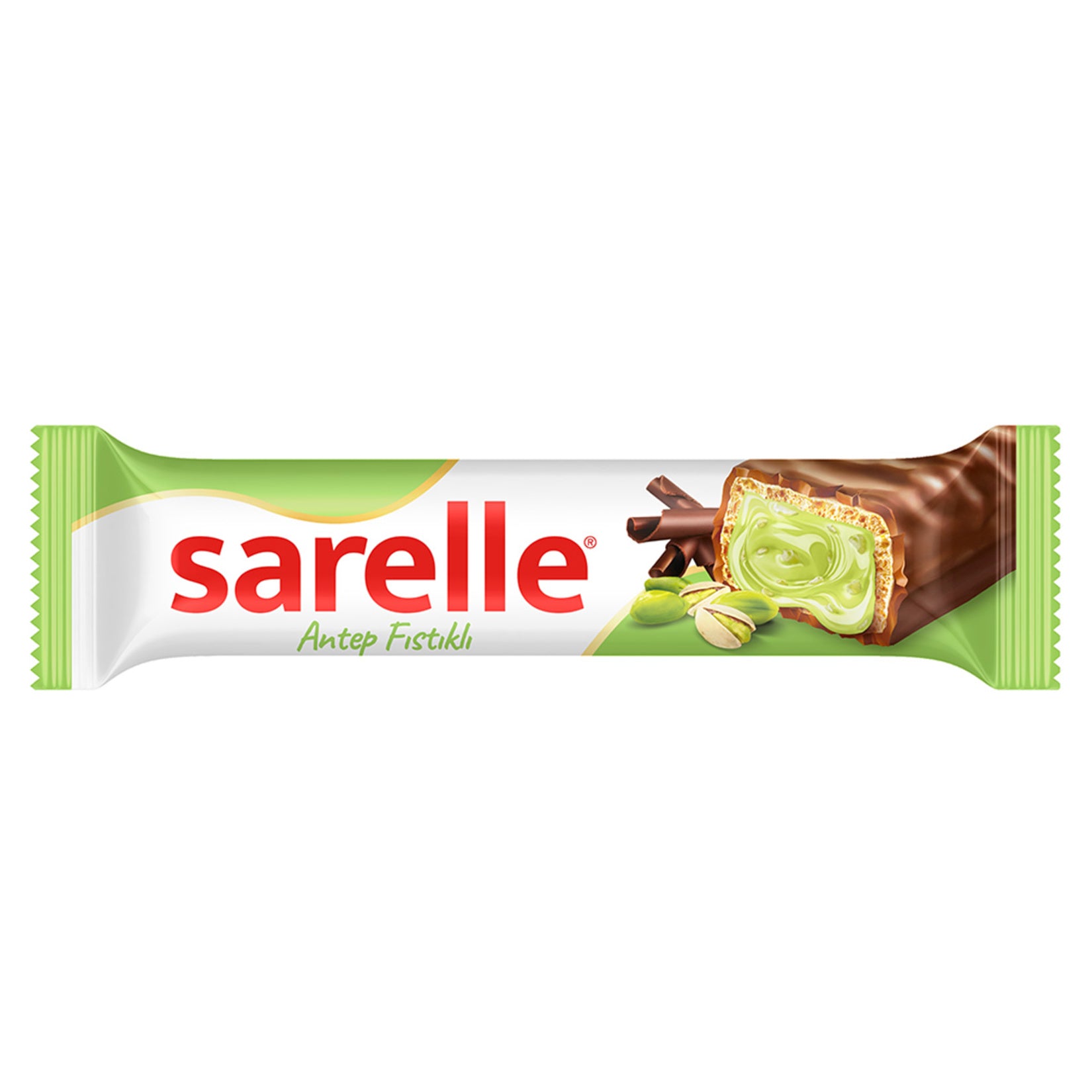 Sarelle Pistachio Wafer 33 G
