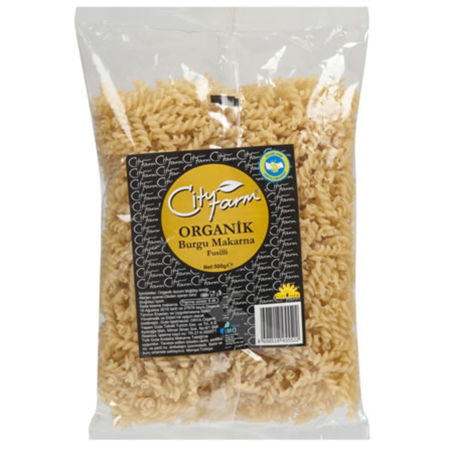 Cıtyfarm Organik Burgu Makarna 500 G