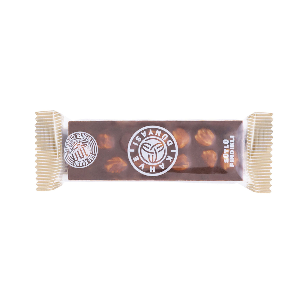 Kahve Dünyası Milk Hazelnut Beyoğlu Chocolate (Sütlü Fındıklı Beyoğlu Çikolatası) 30 G