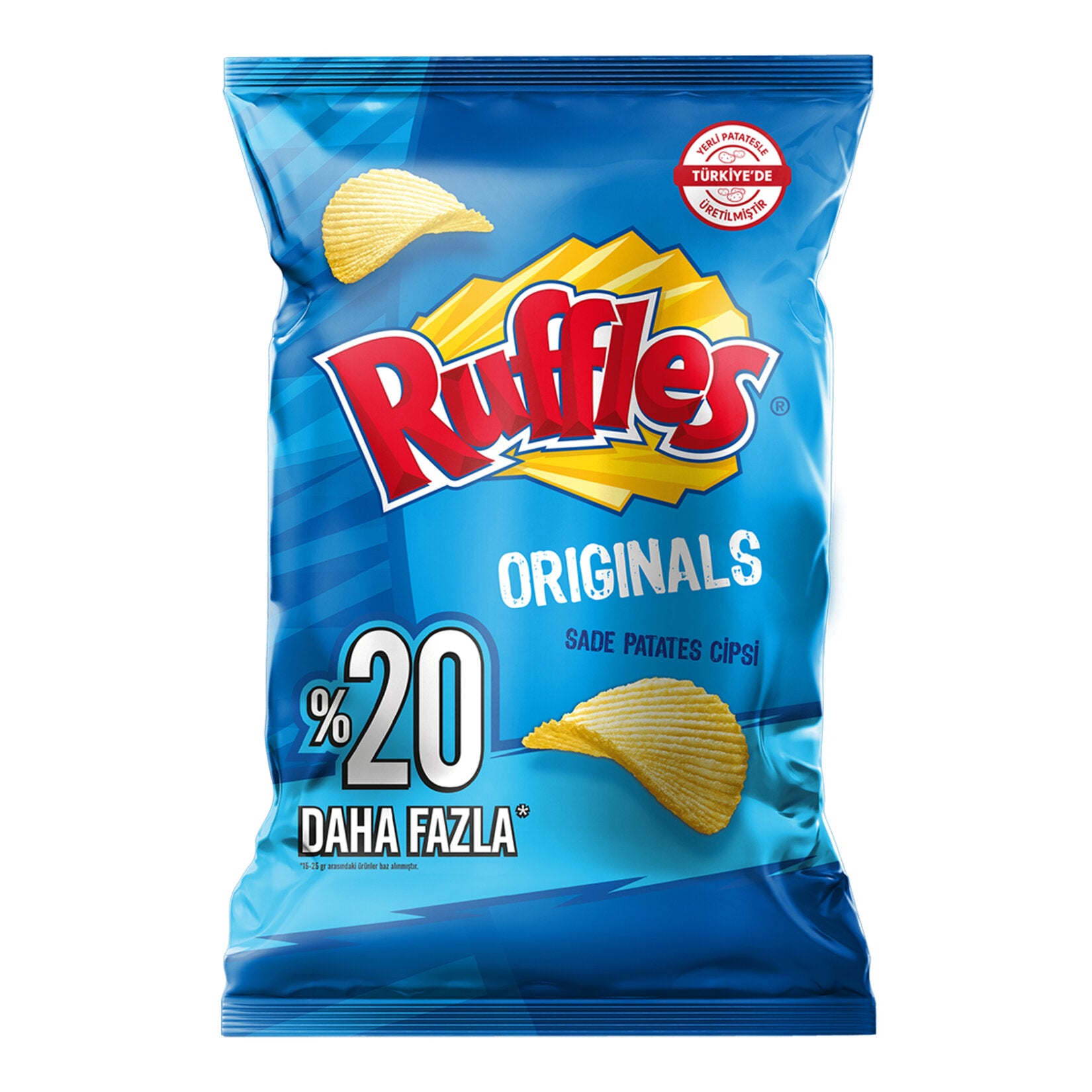 Ruffles Originals Potato Chips Party Size 160g