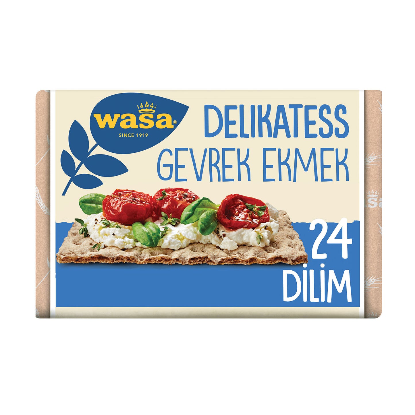Wasa İnce Gevrek Ekmek (Crispbread Delikatess) 270 G