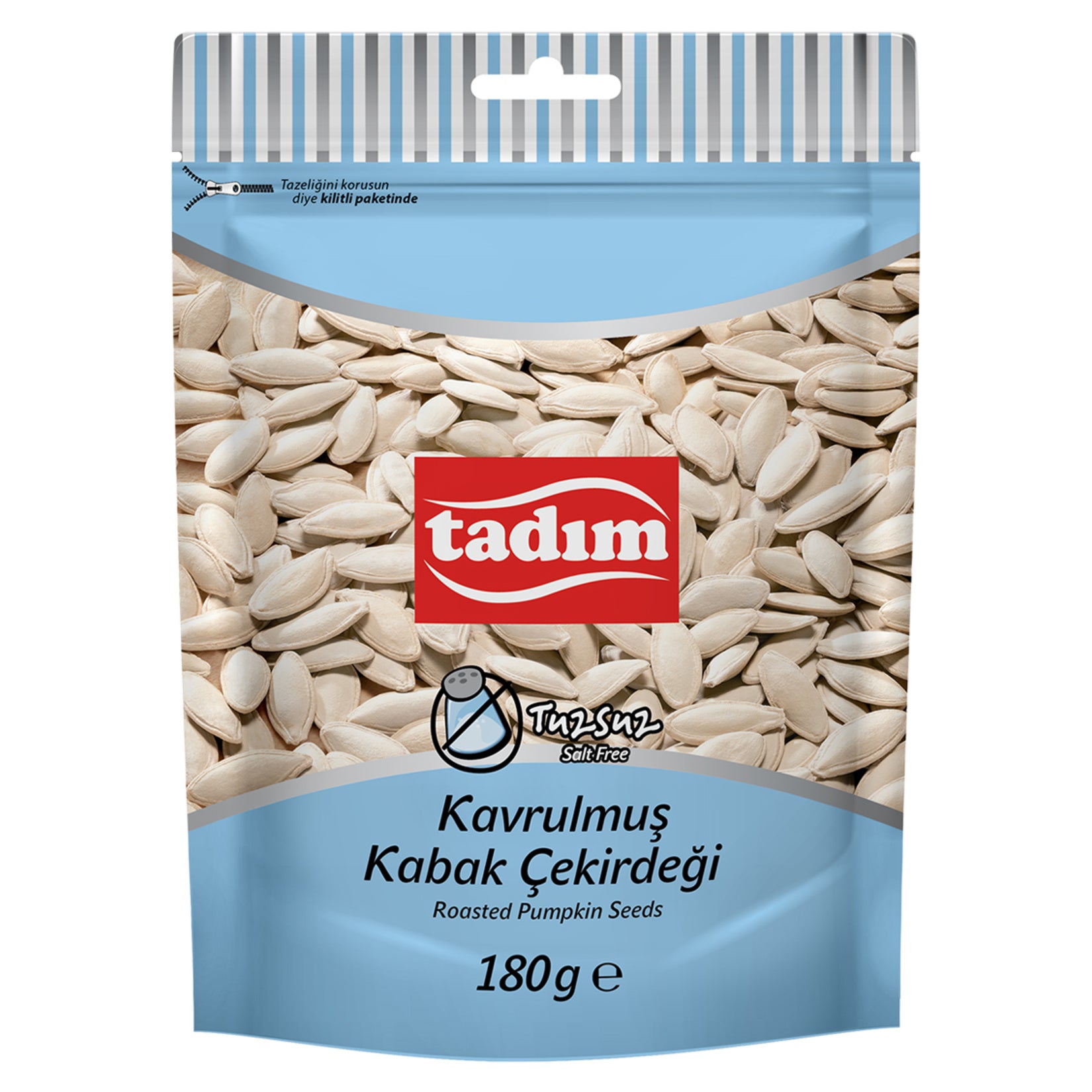 Tadım Kavrulmuş Tuzsuz Kabak Çekirdeği 180 G