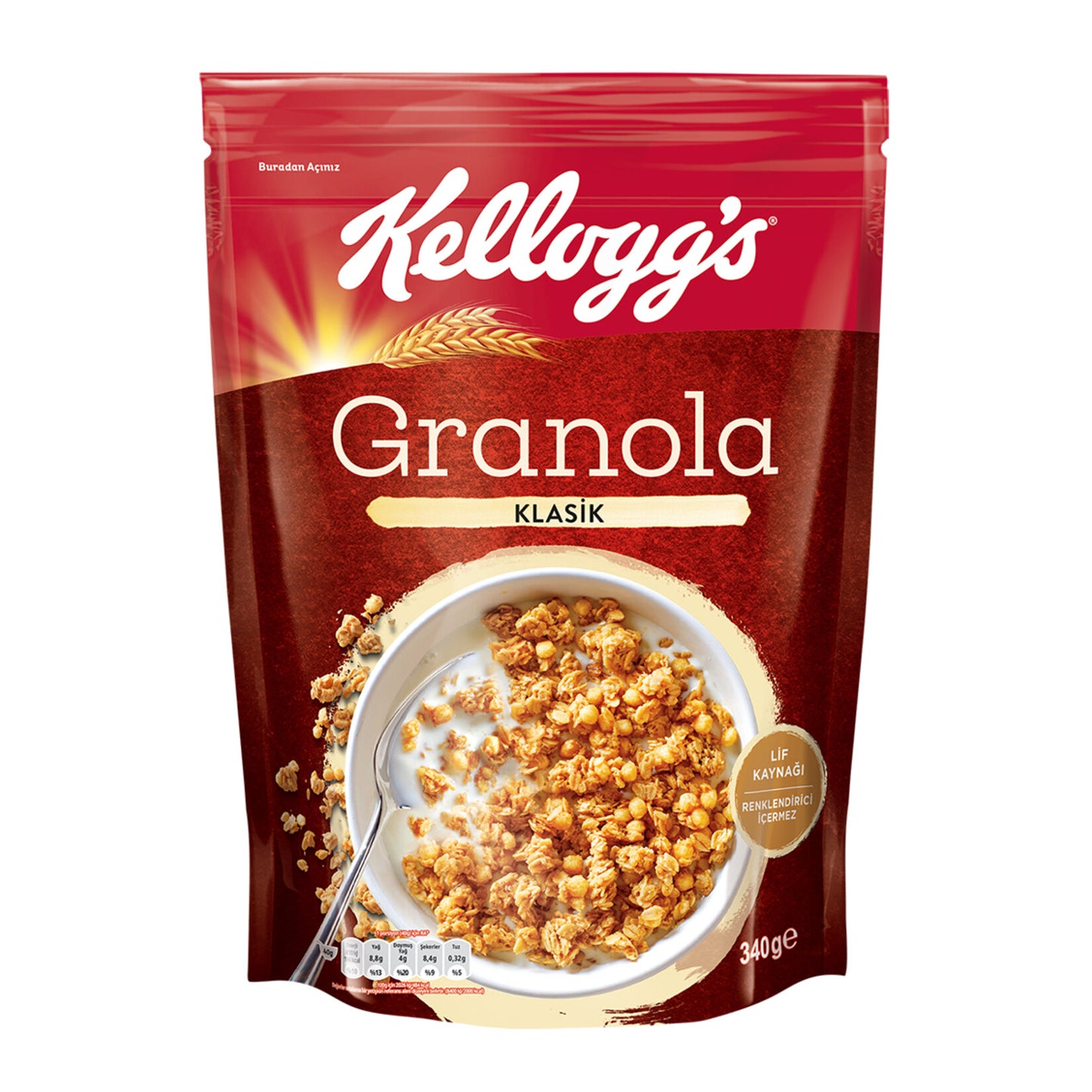 Kellogg's Classic Granola 340 G (Klasik Granola)