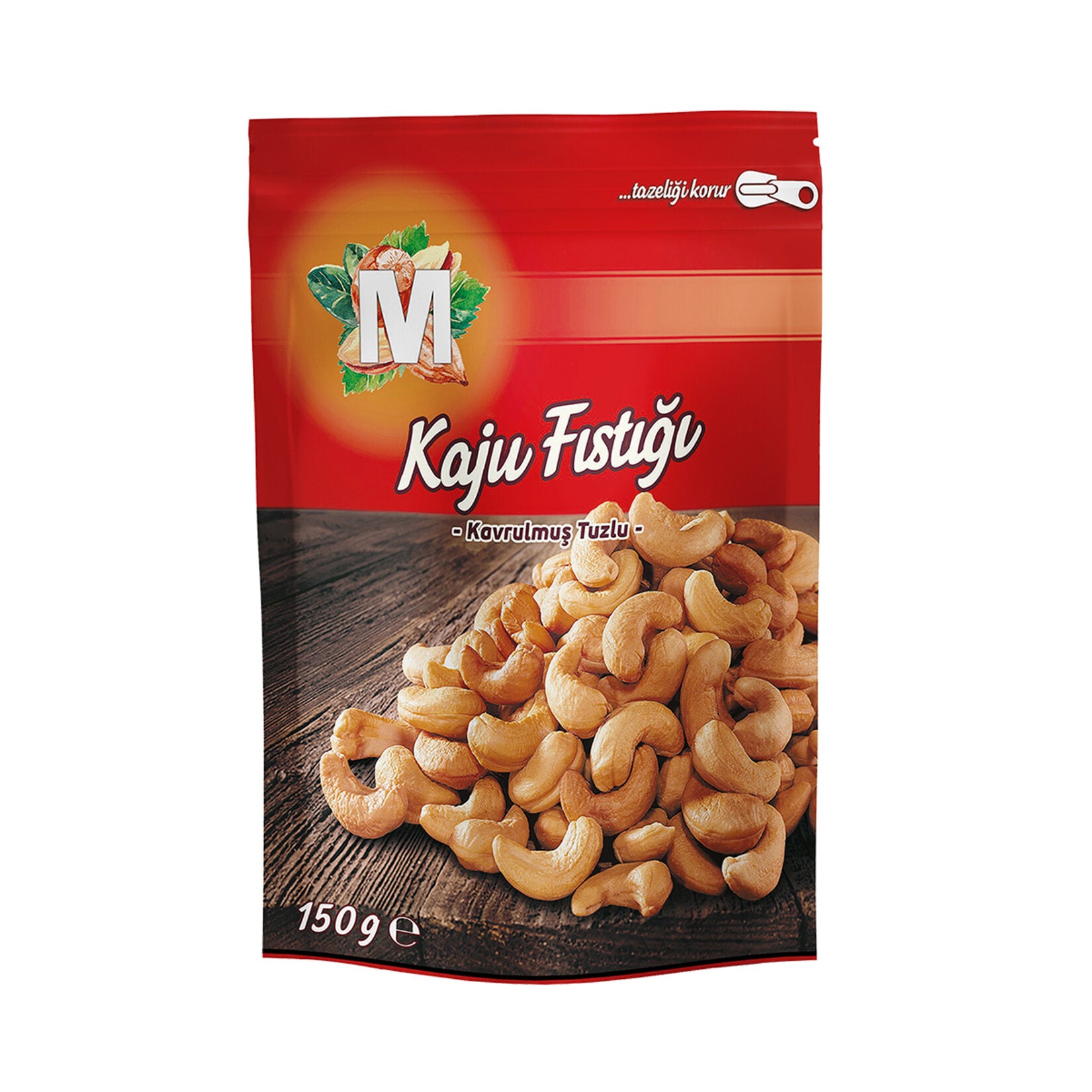 Migros Roasted Salted Cashews (Kavrulmuş Tuzlu Kaju Fıstığı) 150 G
