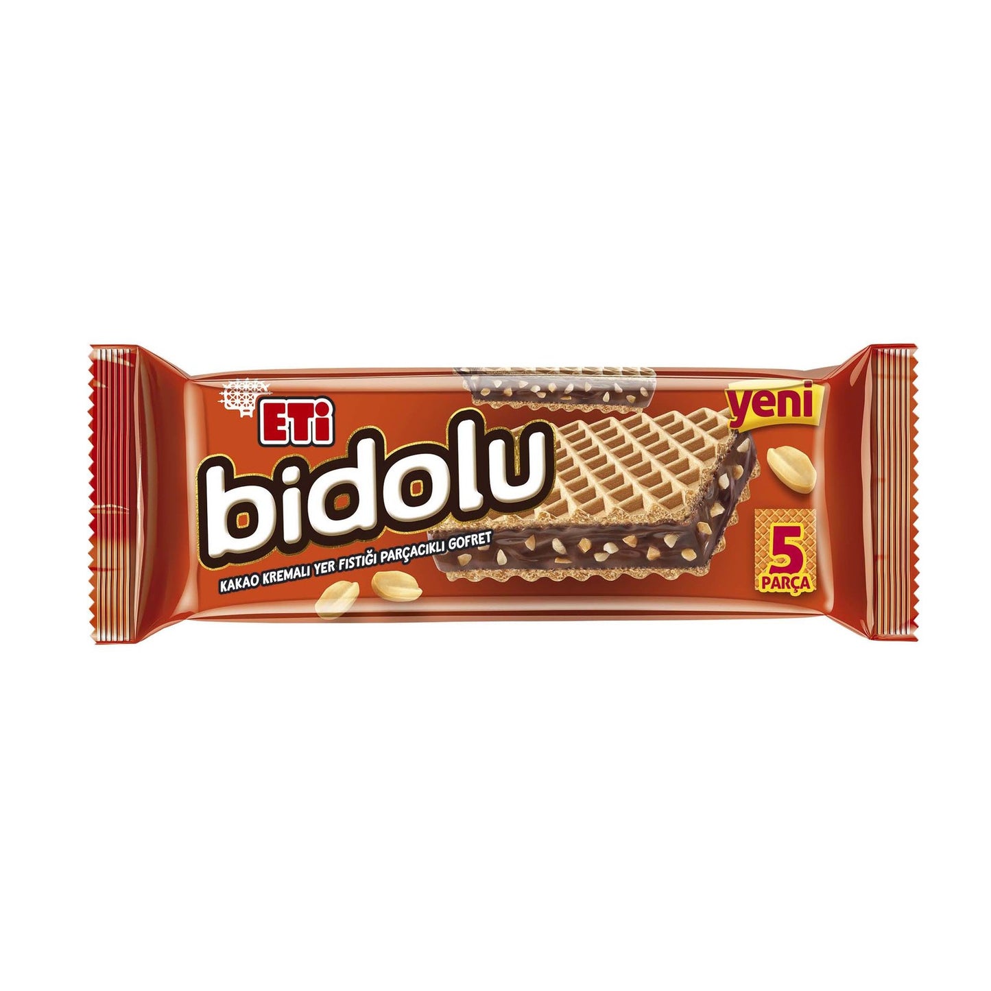 Eti Bidolu Cocoa Cream Peanut Crunch Wafer 81g