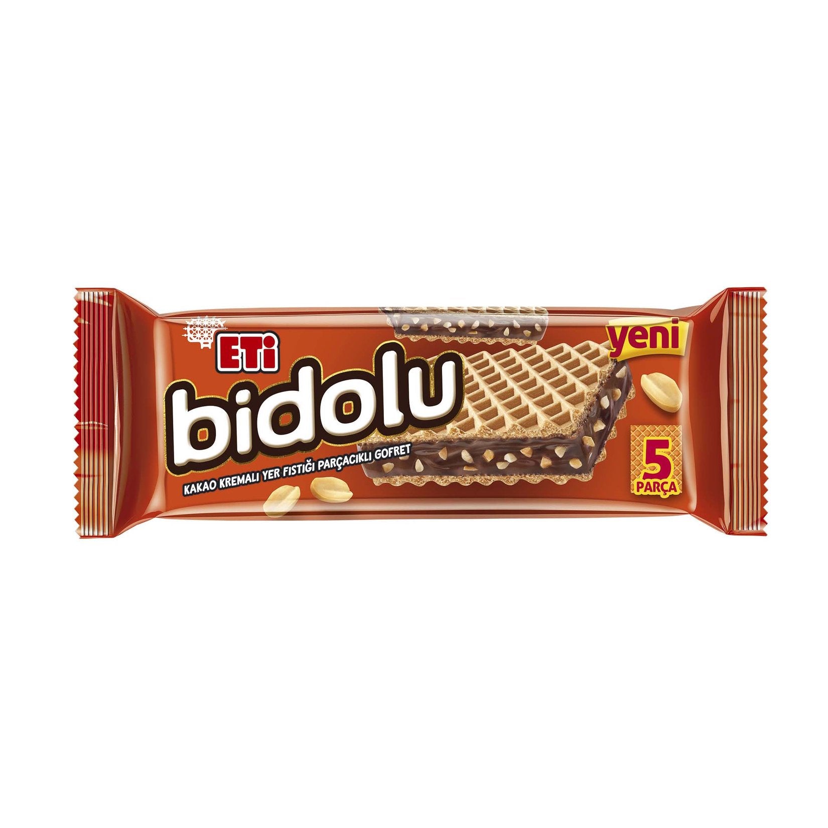 Eti Bidolu Cocoa Cream Peanut Crunch Wafer 81g