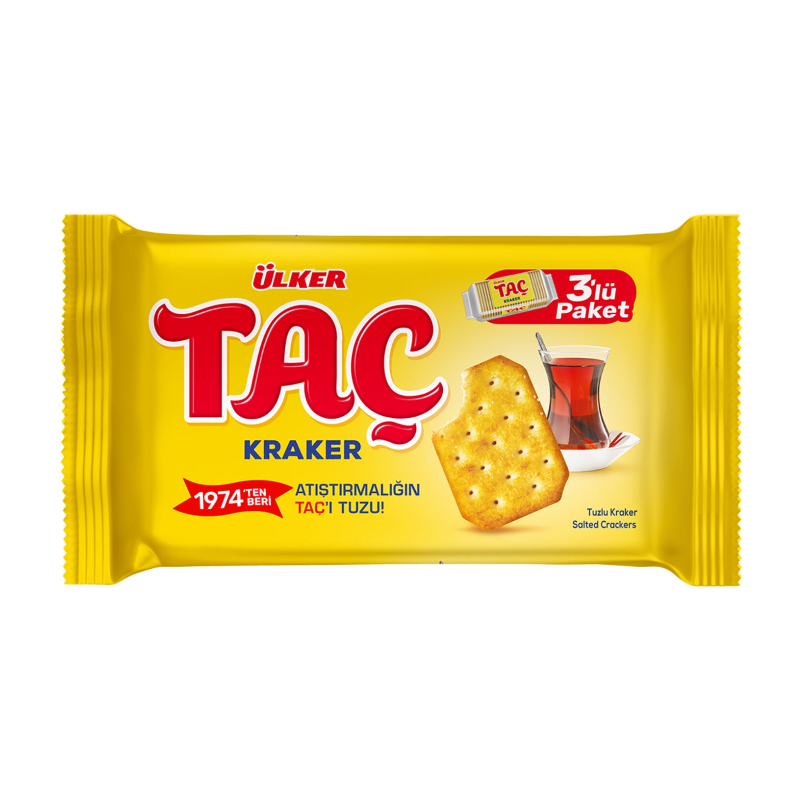 Ülker Taç Crackers 3-Pack 228g