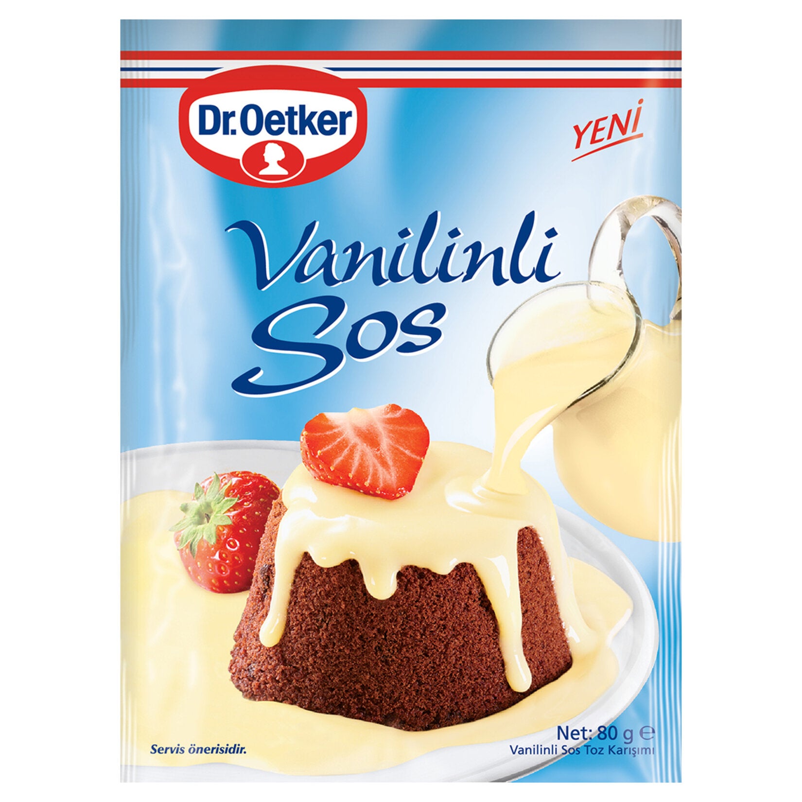 Dr.Oetker Sweet Sauce with Vanilla (Tatlı Sos Vanilinli) 80g