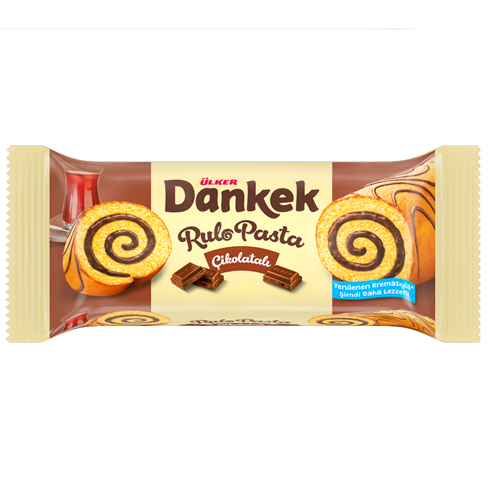 Ülker Dankek Çikolatalı Rulo Pasta 235 G