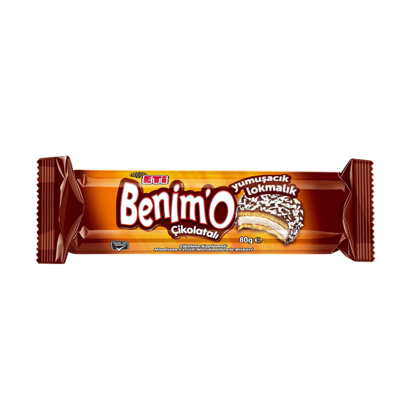 Eti Benimo Chocolate Biscuit (Lokmalık Çikolatalı Bisküvi) 80g