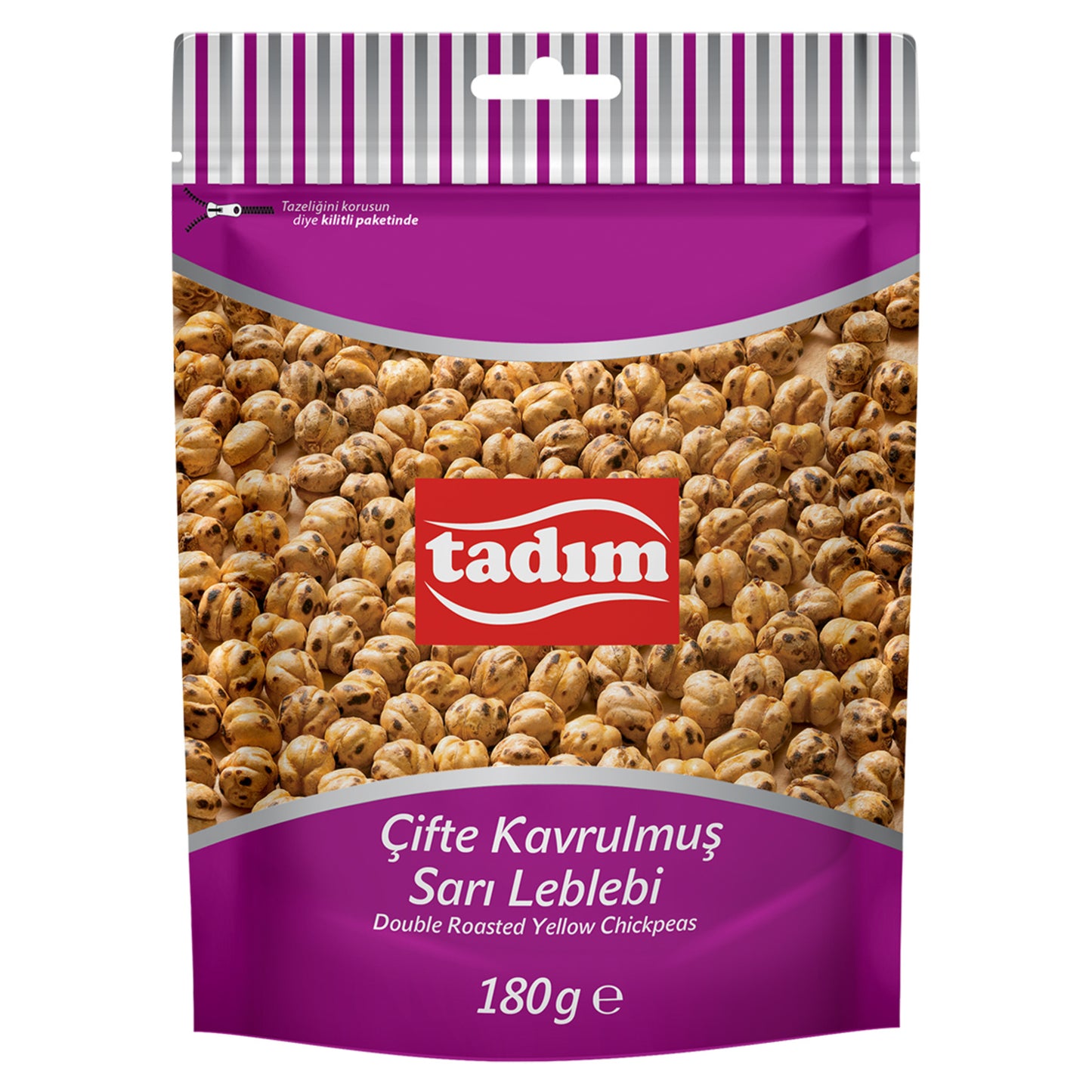 Tadım Double Roasted Yellow Chickpeas (Çifte Kavrulmuş Sarı Leblebi) 180 G