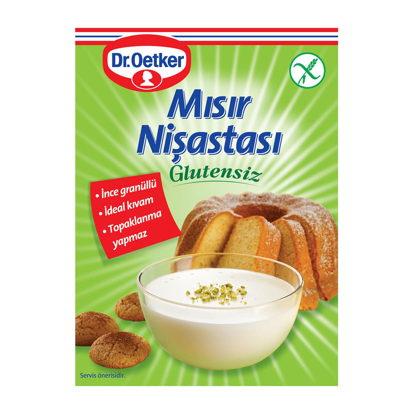 Dr.Oetker Gluten-Free Corn Starch (Glutensiz Mısır Nişastası) 150g