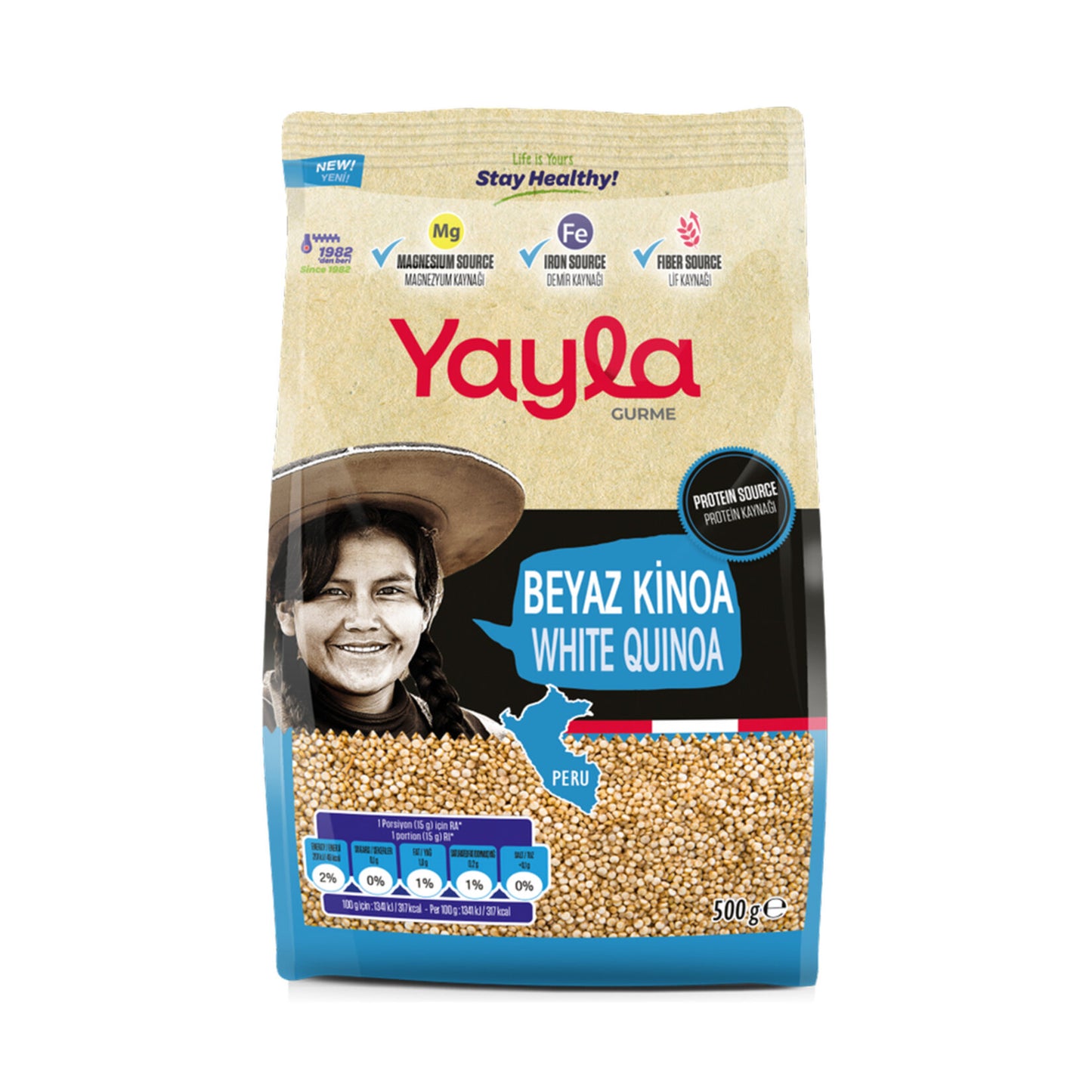 Yayla Gurme Beyaz Kinoa 250 G