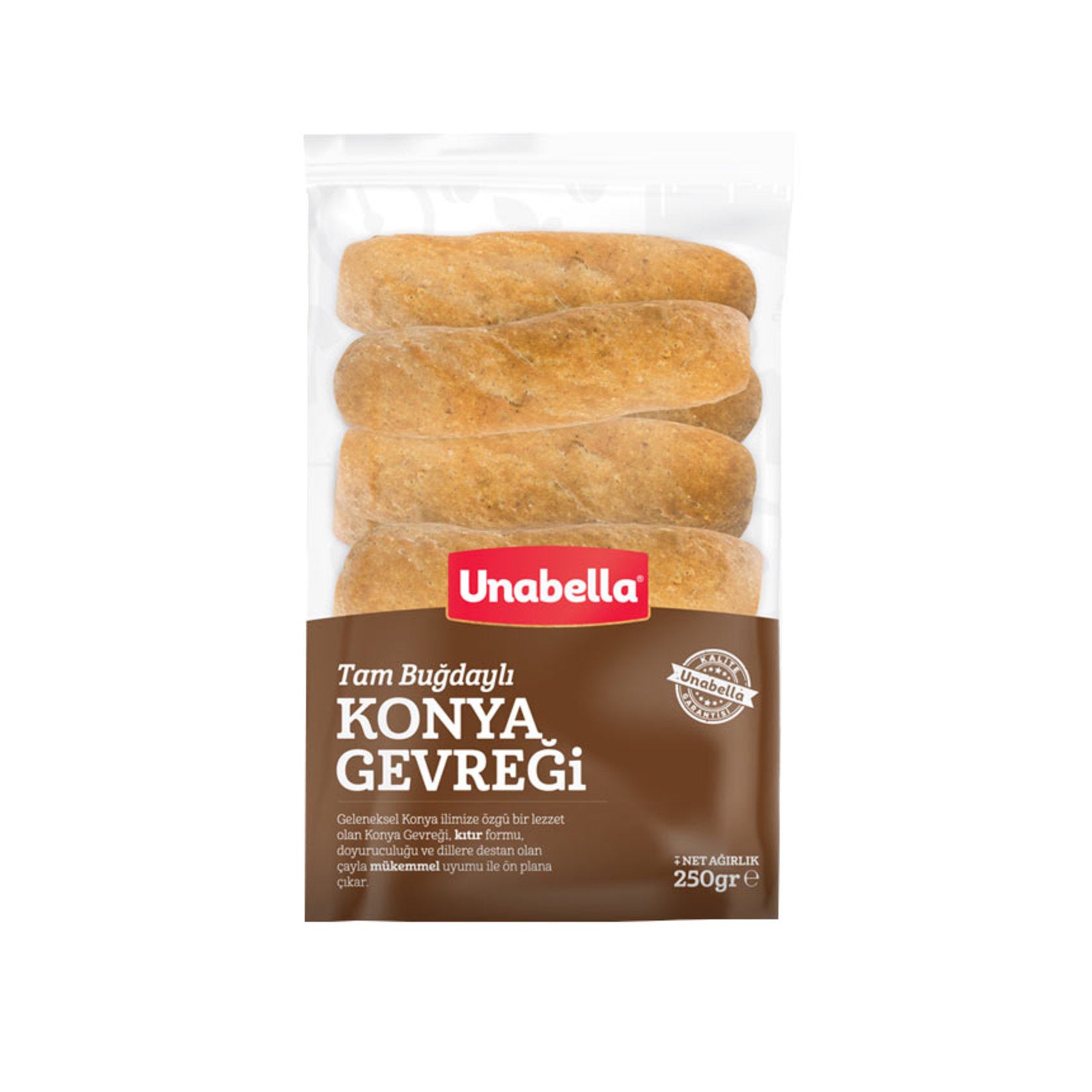 Unabella Whole Wheat Crunchy Cereal (Tam Buğdaylı Gevrek) 250 G