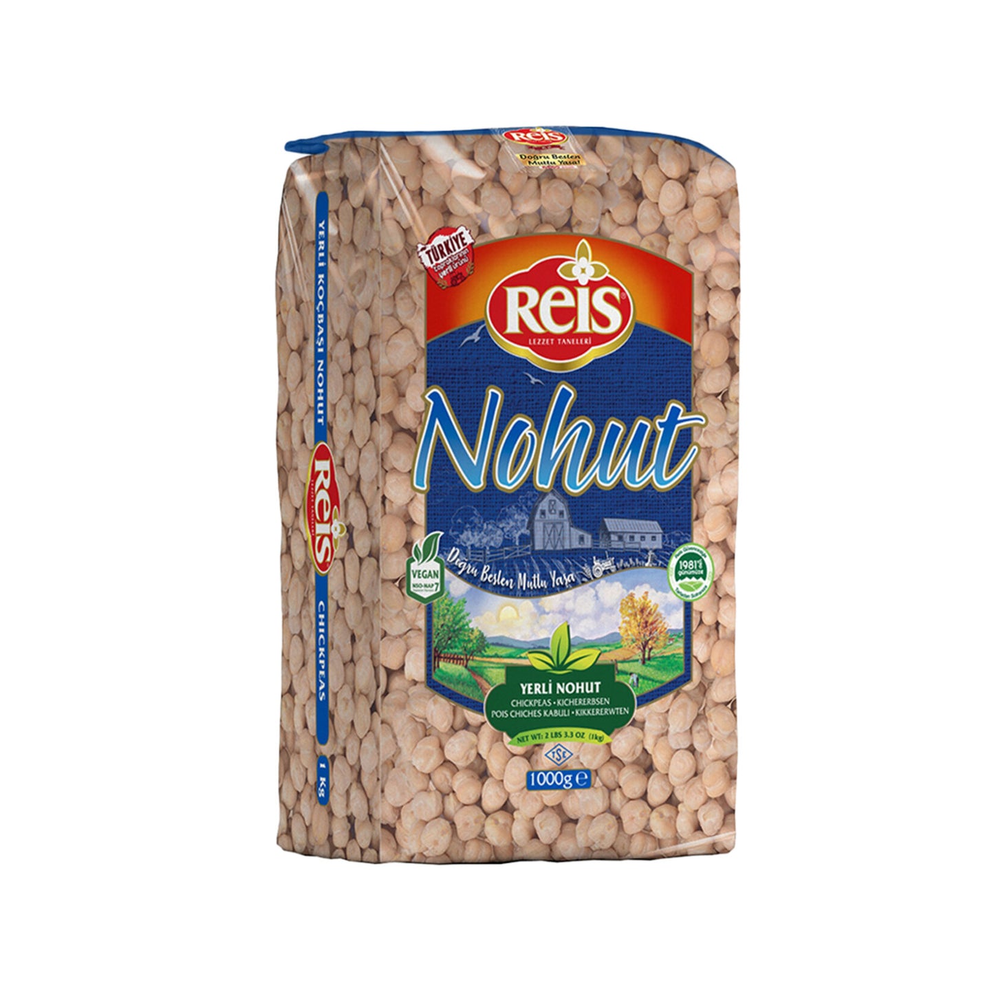 Reis Koçbaşı Chickpeas (Nohut) 1 Kg