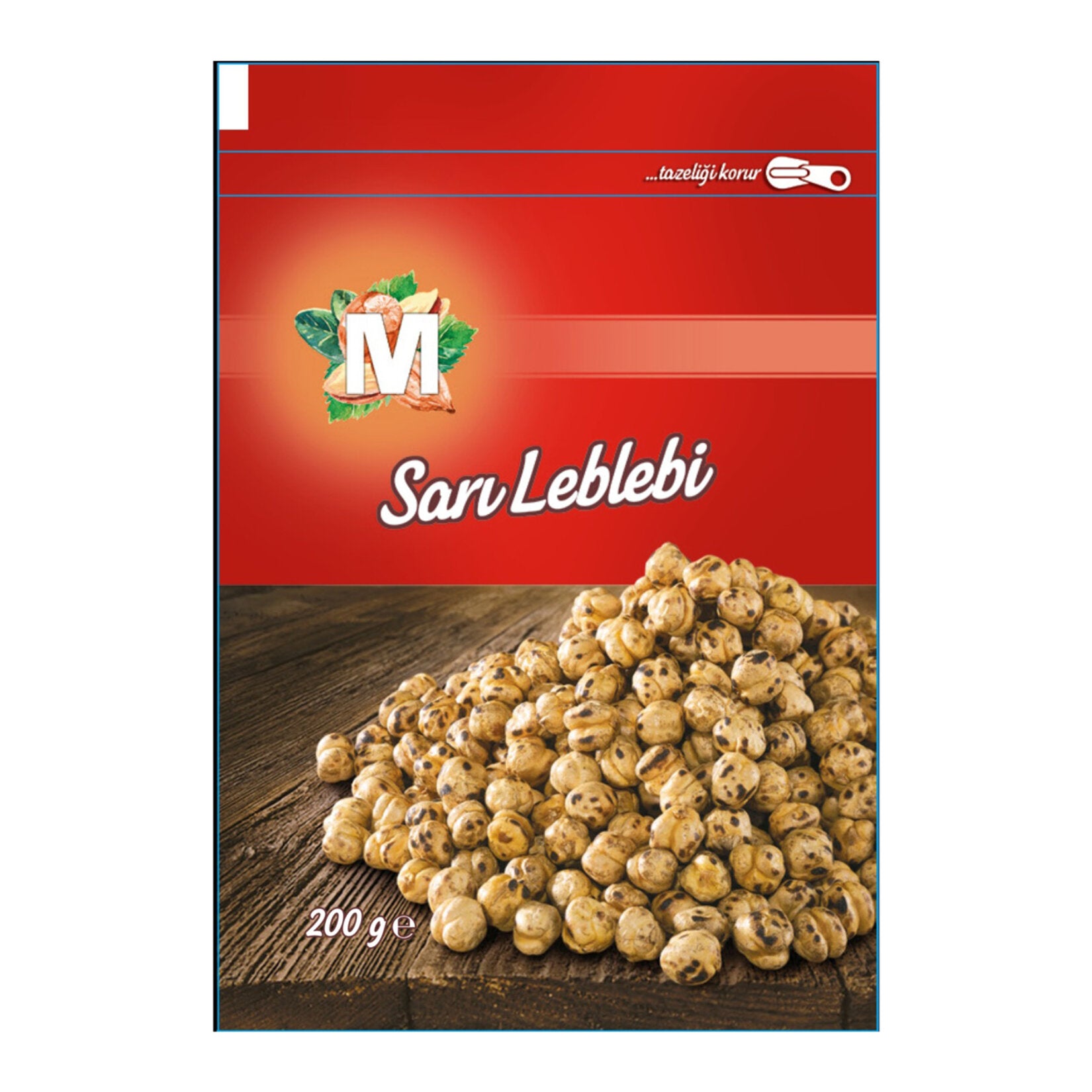 Migros Double Roasted Yellow Chickpeas 200 G