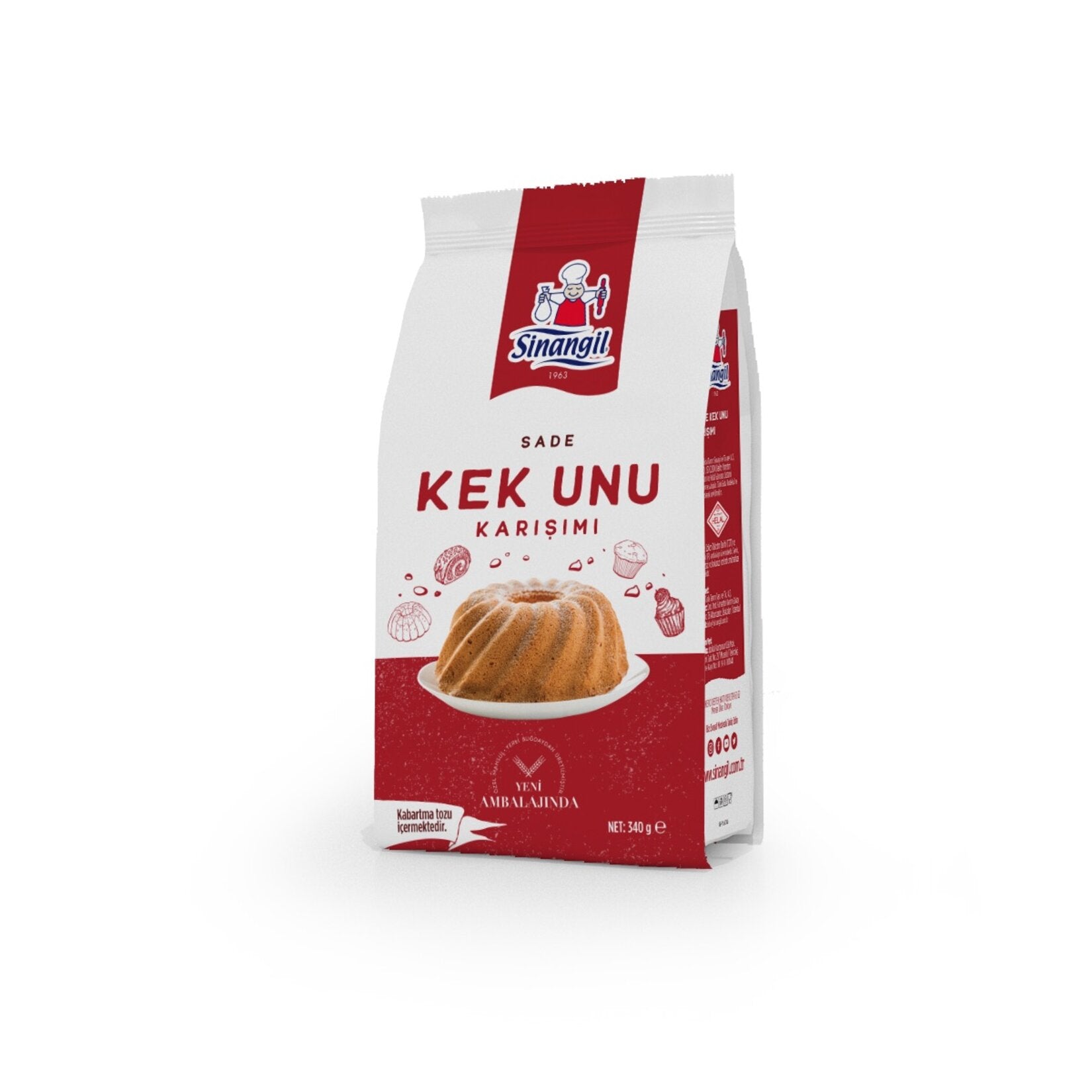 Sinangil Plain Cake Flour (Kek Unu) 340g