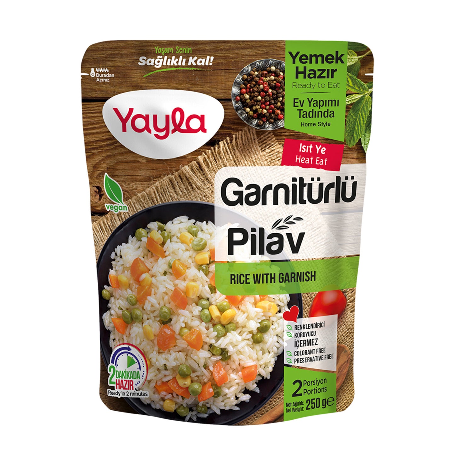 Yayla Pilaf with Garnish 250g