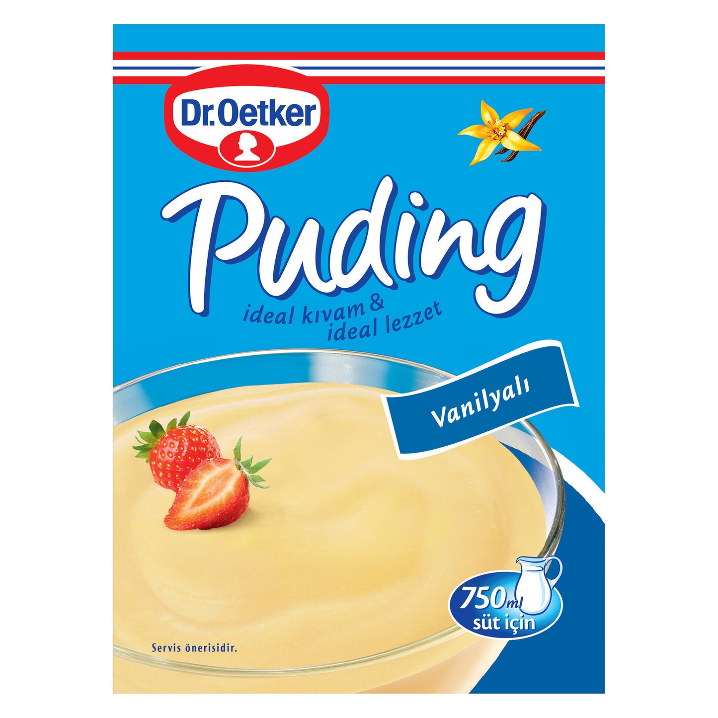 Dr.Oetker Vanilla Pudding Powder Mix (Vanilyalı Puding Toz Karışımı) 120 G
