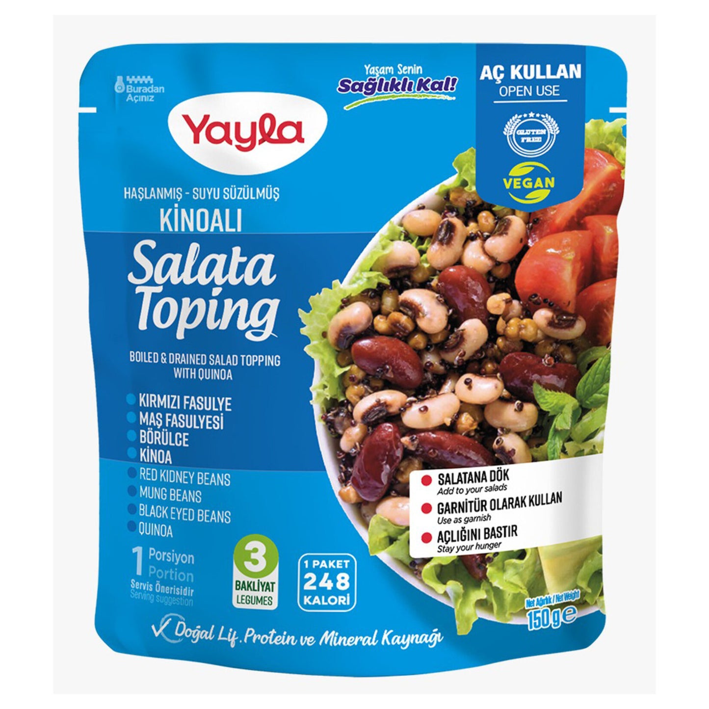 Yayla Quinoa Salad Topping 150g
