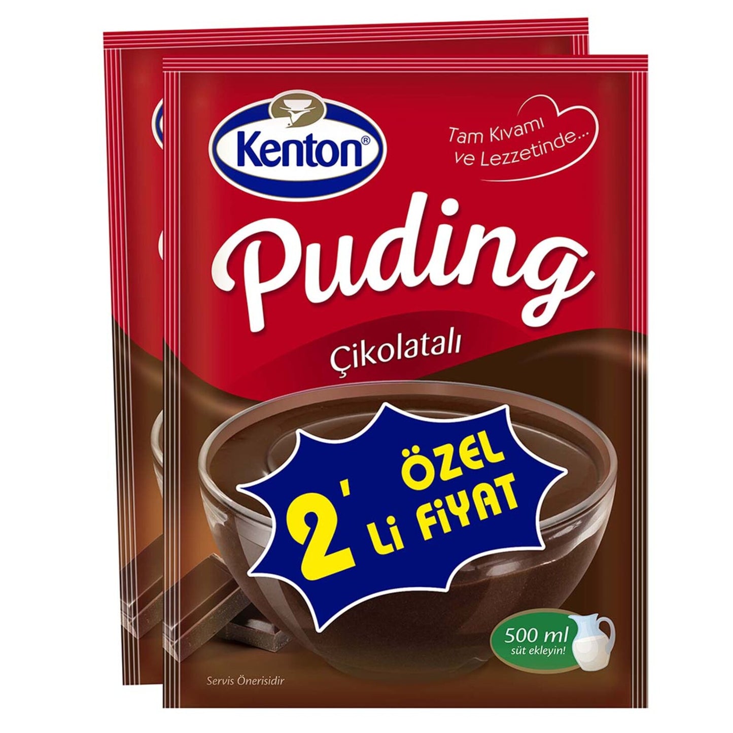 Kenton Chocolate Pudding (Çikolatalı Puding) 2 x 100g