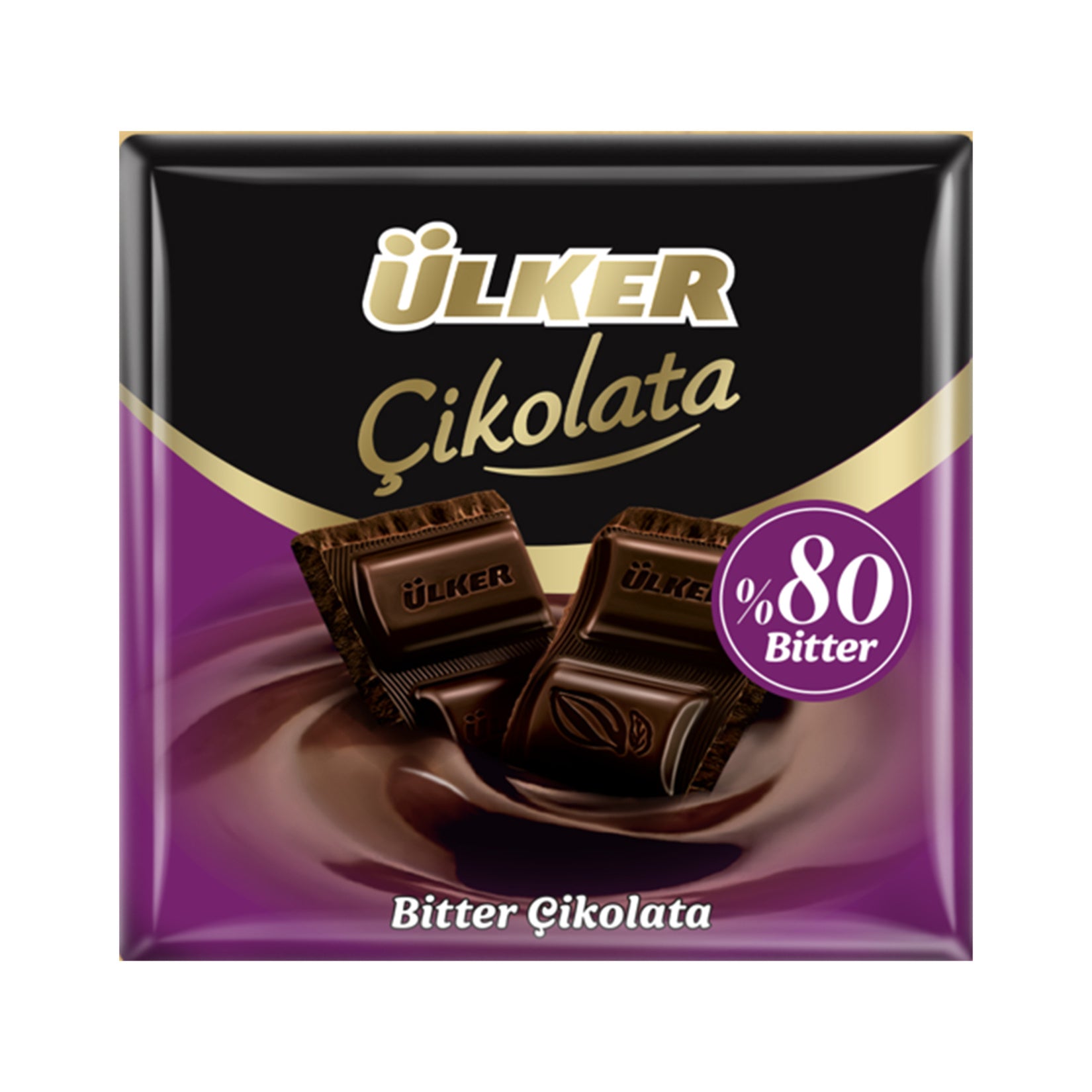 Ülker Dark Chocolate 80% Cocoa 60g