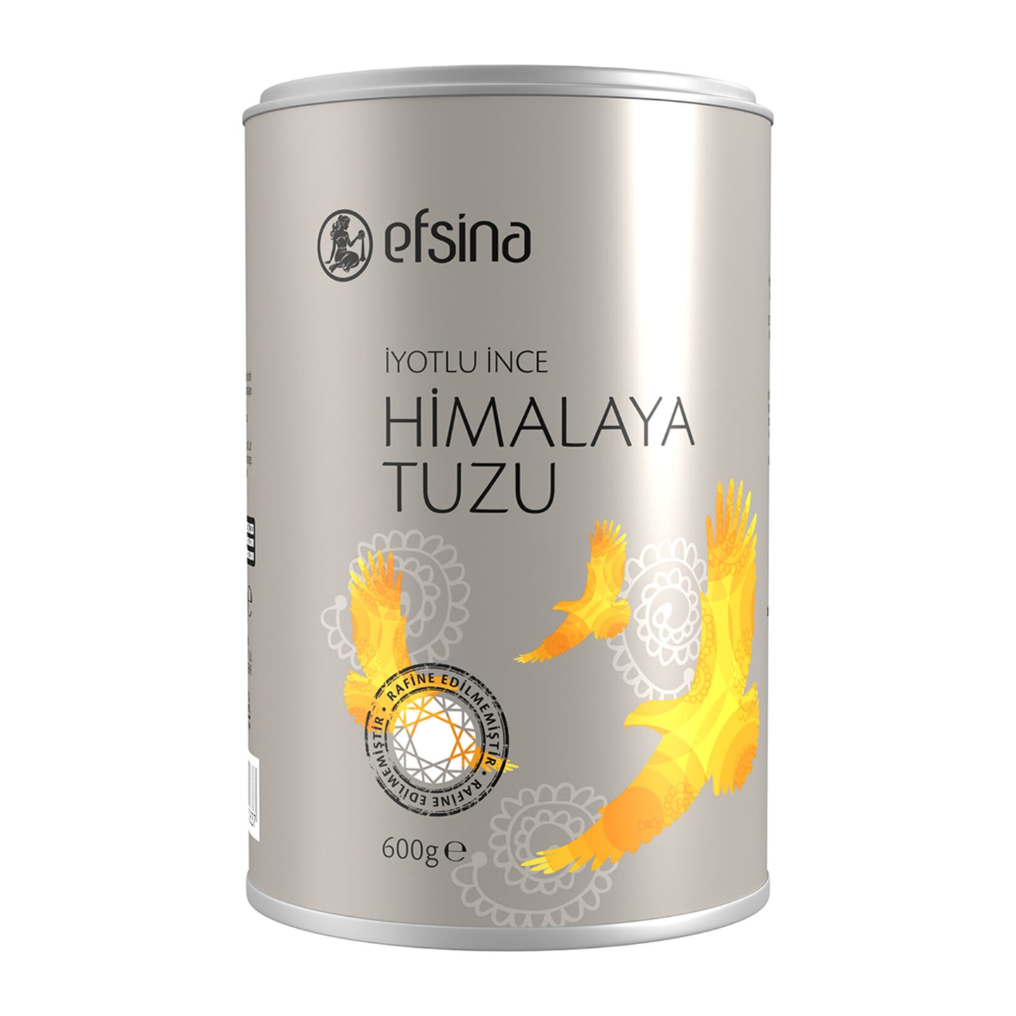 Efsina Himalaya Tuzu (İnce) Silindir Kutu 600 G