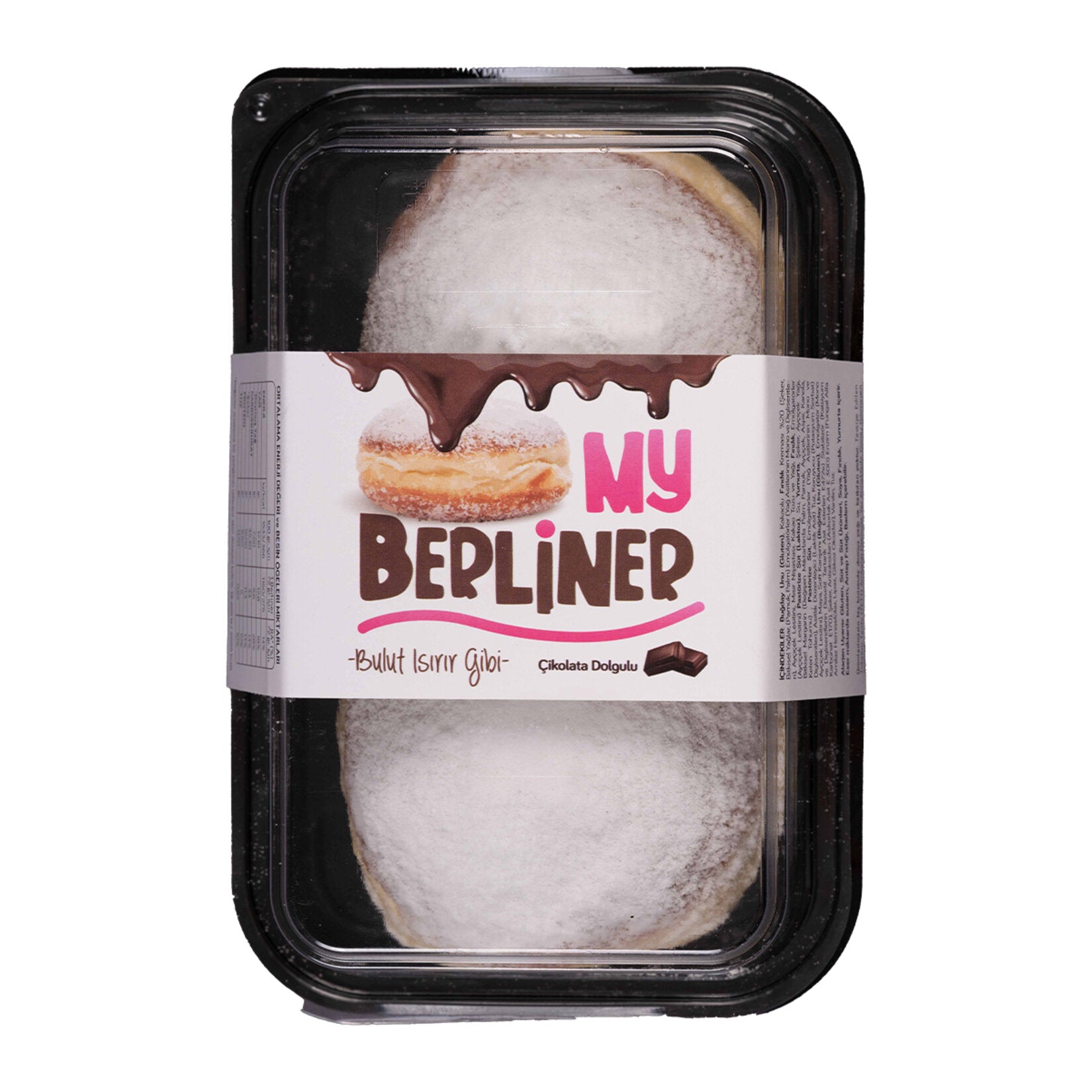 My Berliner Chocolate Filled German Pastry (Çikolata Dolgulu Alman Çöreği) 144 G