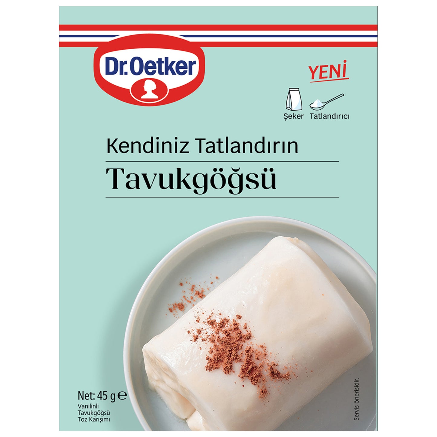 Dr.Oetker Sweetened Chicken Breast (Kendiniz Tatlandırın Tavukgöğsü) 45g