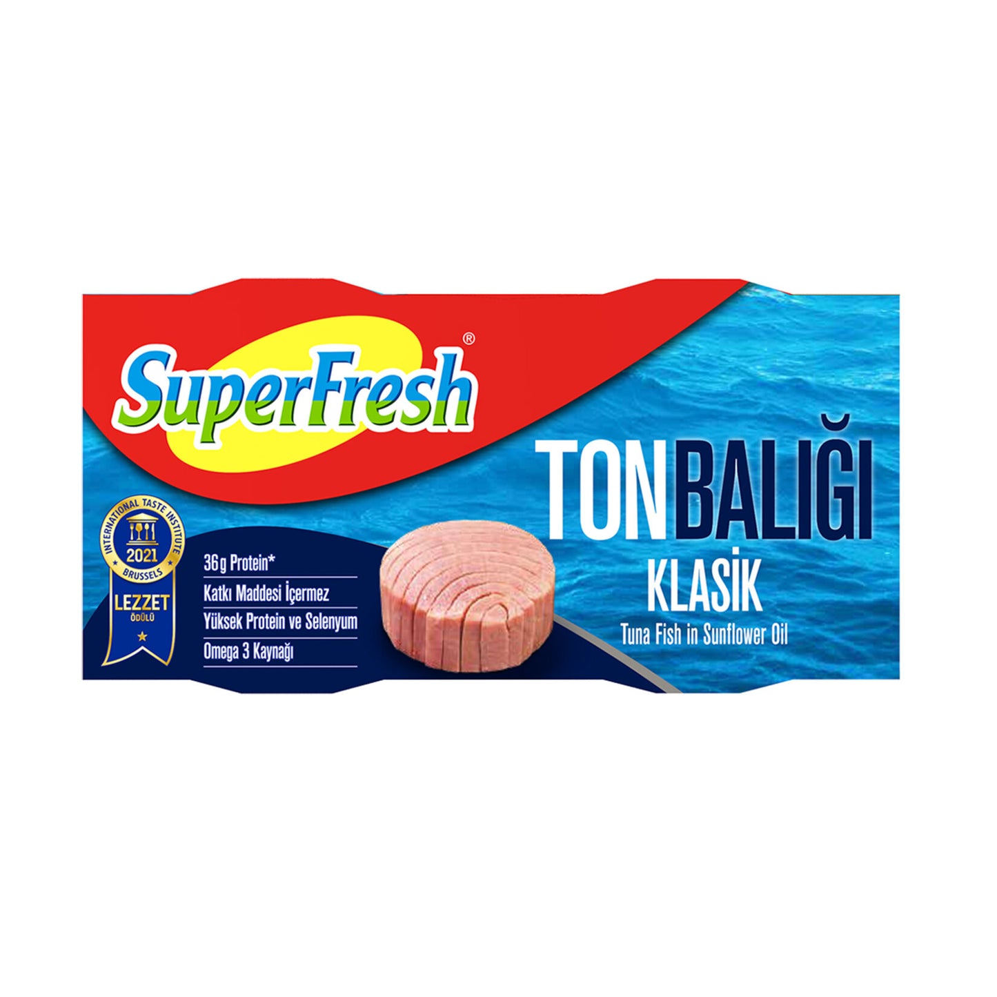 Superfresh Ayçiçekyağlı Ton Balığı 2x140 G